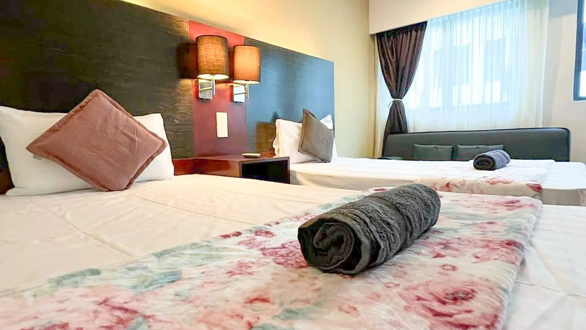 코타키나발루 탄중 아루의 프라이빗 하우스 (25m², 침실 1개, 프라이빗 욕실 1개) 3성급 게스트하우스 스위트룸