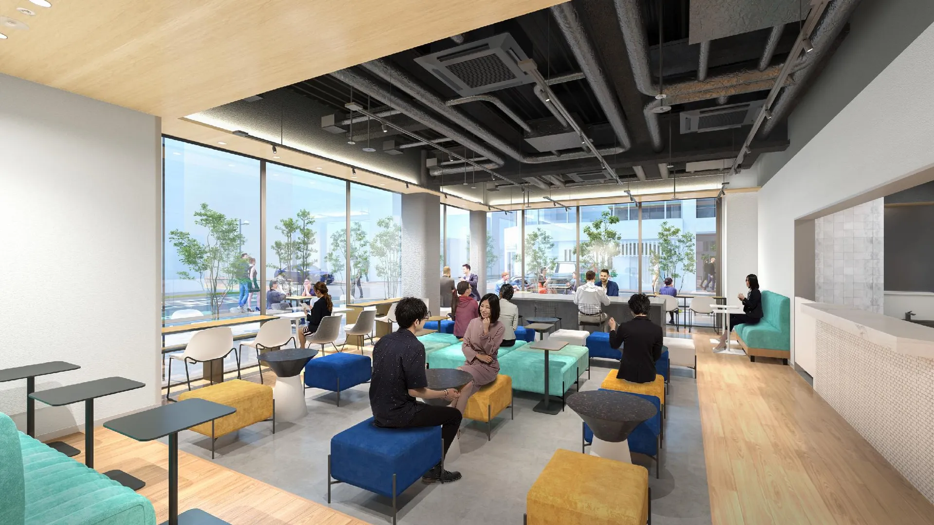 후쿠오카 프린스 스마트 인 하카타 3성급 호텔 로비