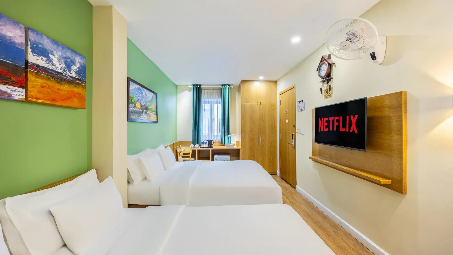 호치민 A25 호텔 - 142 부이 티 쑤언 1성급 호텔 스위트룸