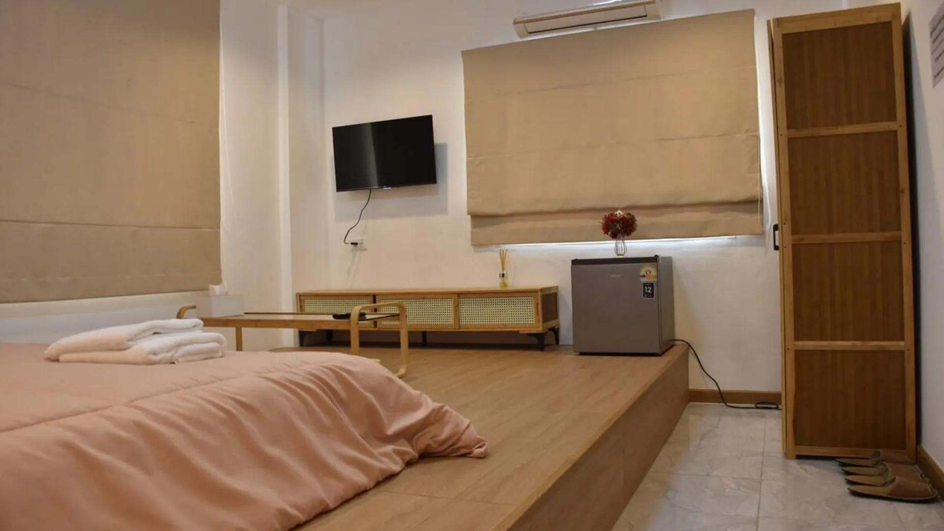 방콕 방나의 프라이빗 하우스 (m², 침실 1개, 프라이빗 욕실 1개) 1성급 싱글룸 객실