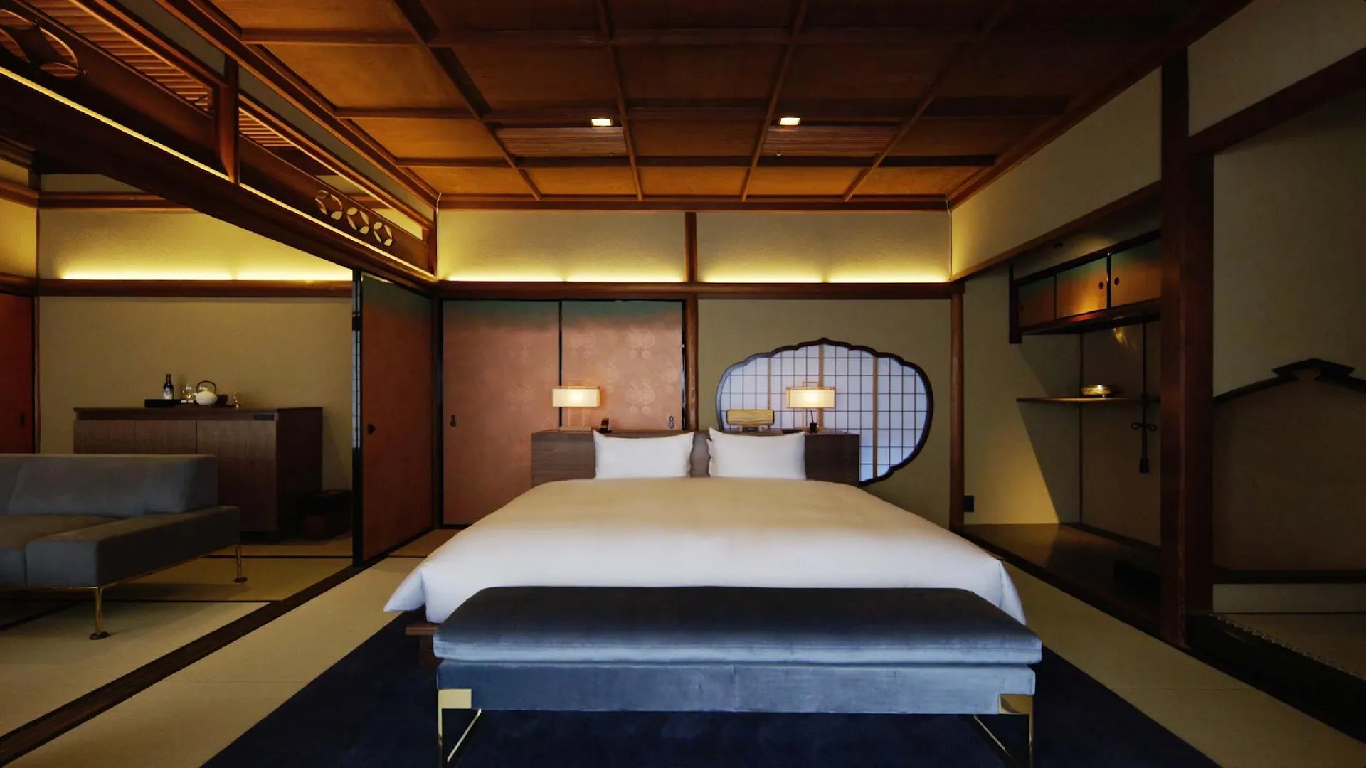 교토 소와카 4성급 호텔 전망