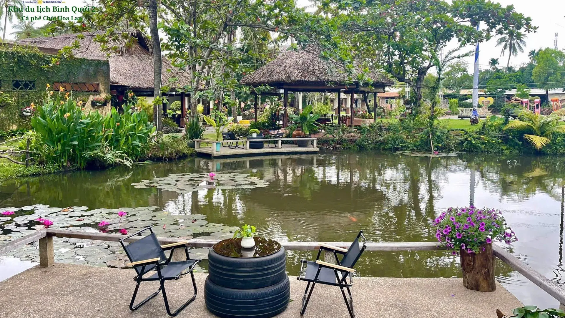 호치민 방갈로 빈꿔이 2 3성급 호텔 전망