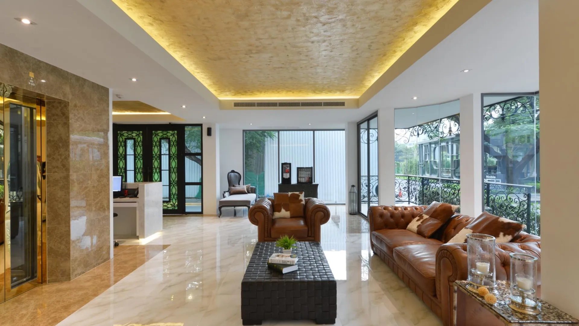 방콕 아스피라 G 수쿰빗 33 4성급 호텔 로비