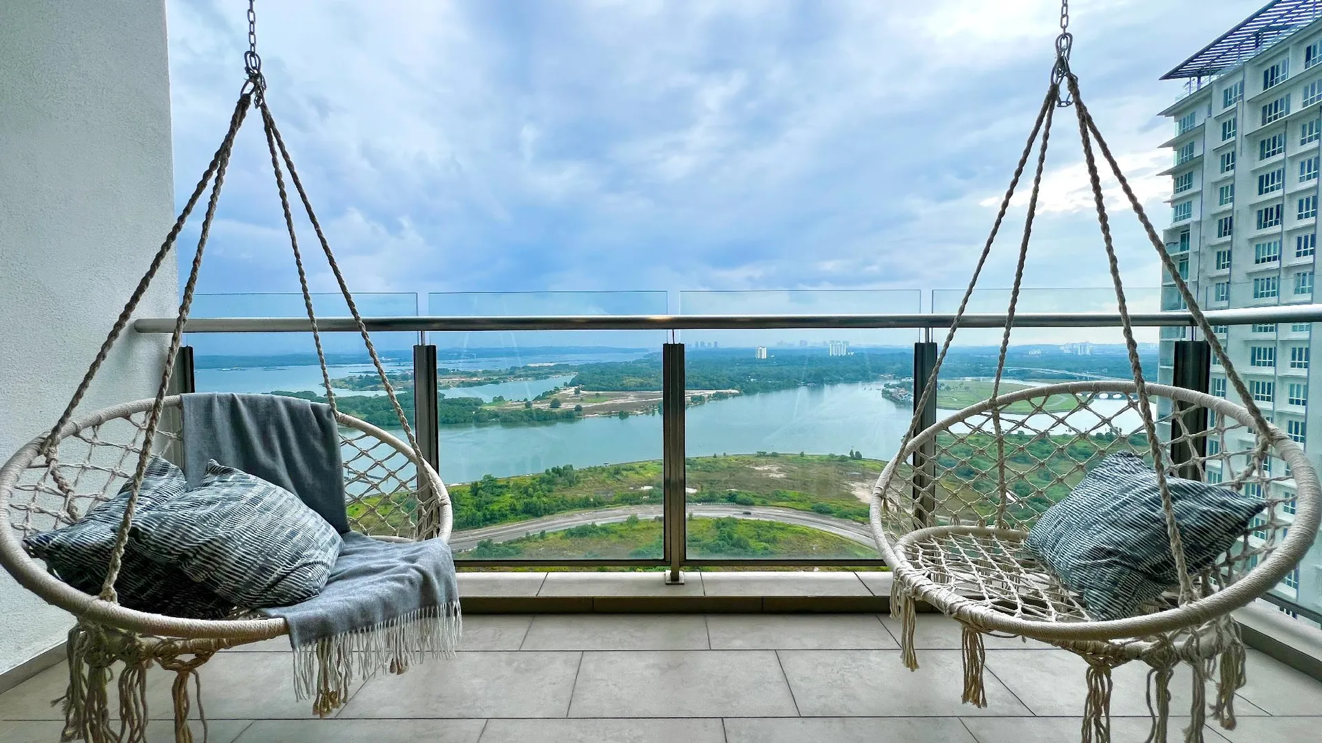 조호바루 / 조호르바루 당가베이의 프라이빗 하우스 (100m², 침실 2개, 프라이빗 욕실 2개) 3성급 게스트하우스 레스토랑