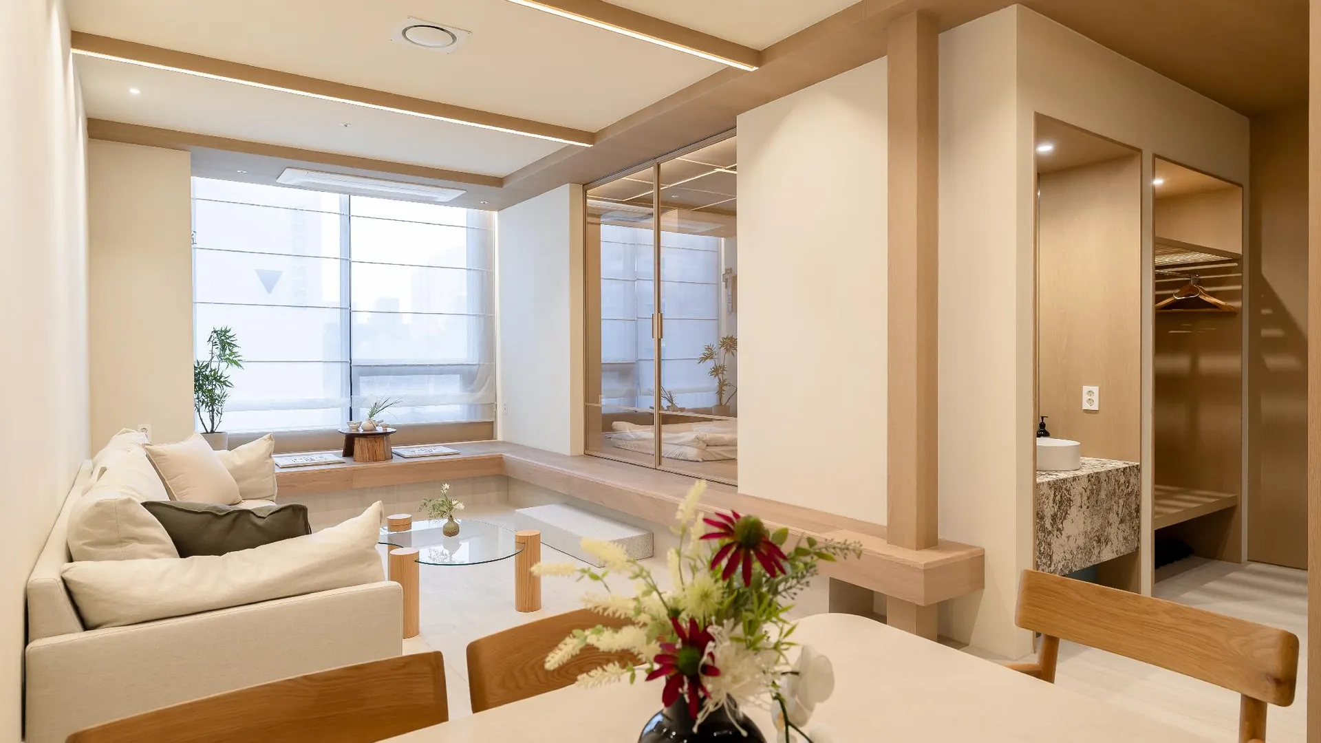 서울 더 익스테이 라운지 종로 호텔 스위트룸