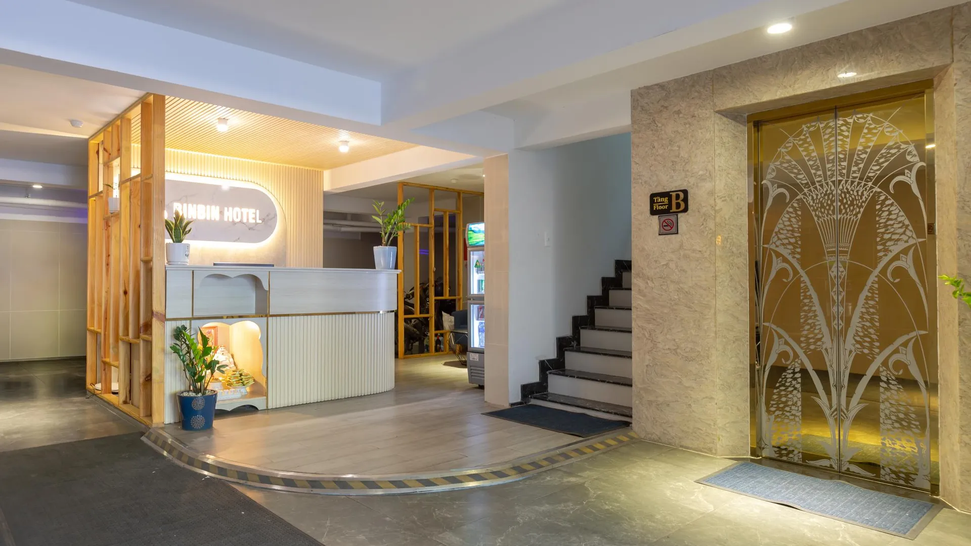 호치민 빈빈 호텔 14 - Vstar 스쿨 D7 근처 2성급 호텔 부대시설