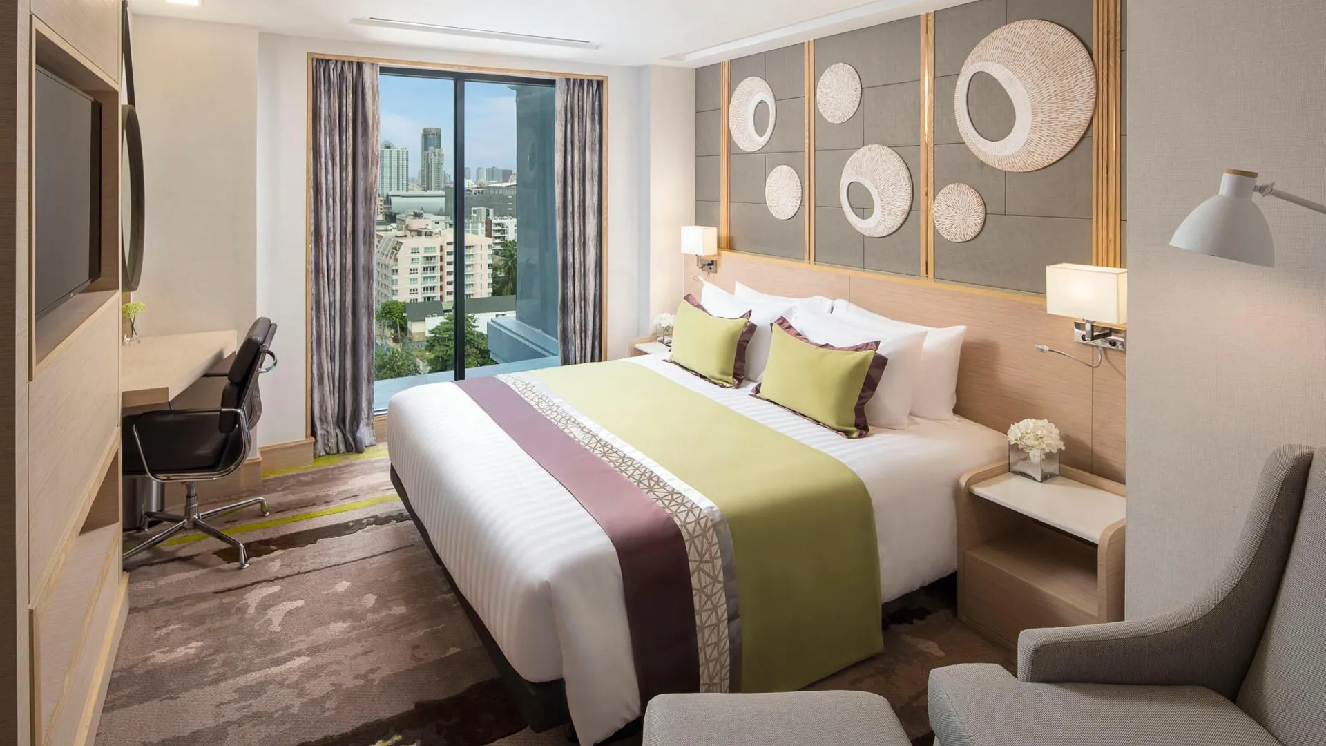 방콕 솔리테어 방콕 수쿰윗 11 4성급 호텔 전망