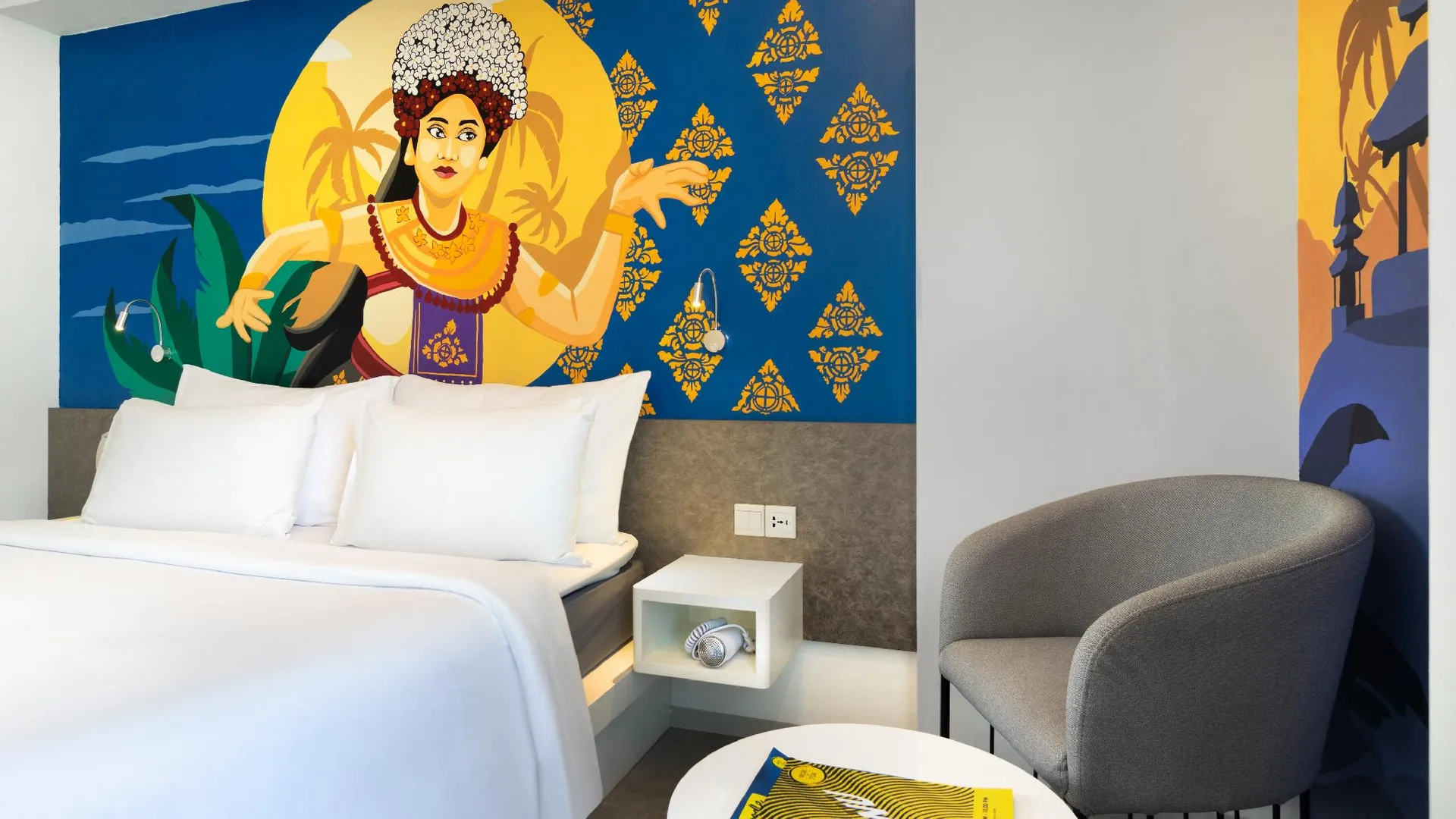 발리 옐로 호텔 쿠타 비치워크 발리 3성급 호텔 스위트룸