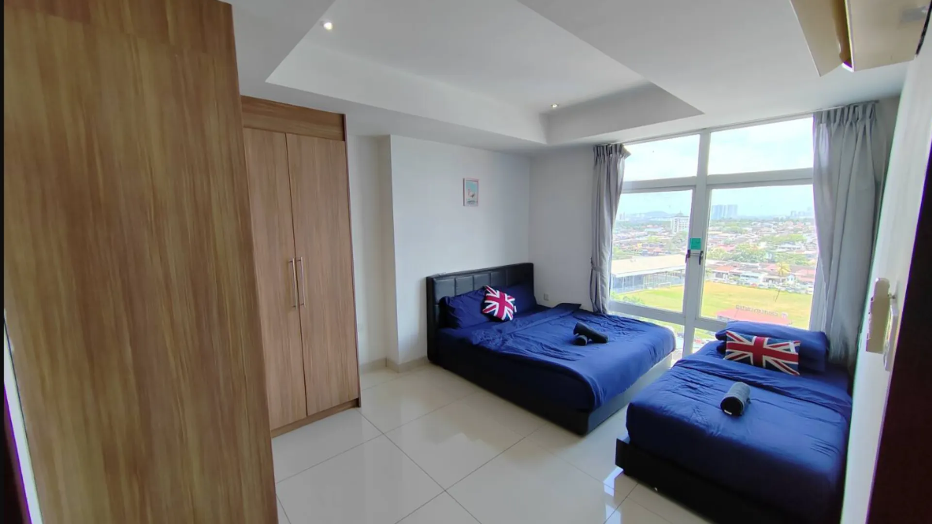 조호바루 / 조호르바루 조호바루의 프라이빗 하우스 (120m², 침실 3개, 프라이빗 욕실 2개) 3성급 싱글룸 전망