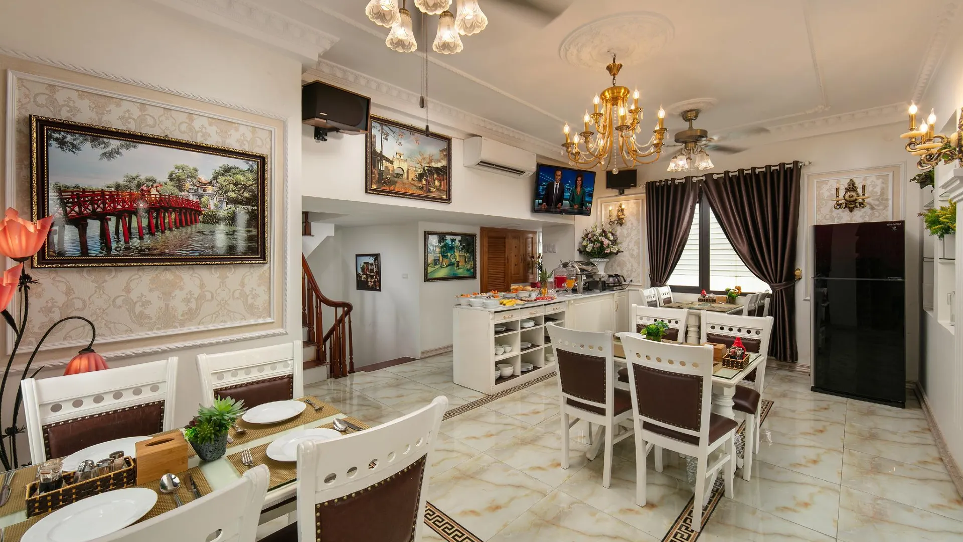 하노이 트랑 트랑 부티크 호텔 3성급 호텔 수영장