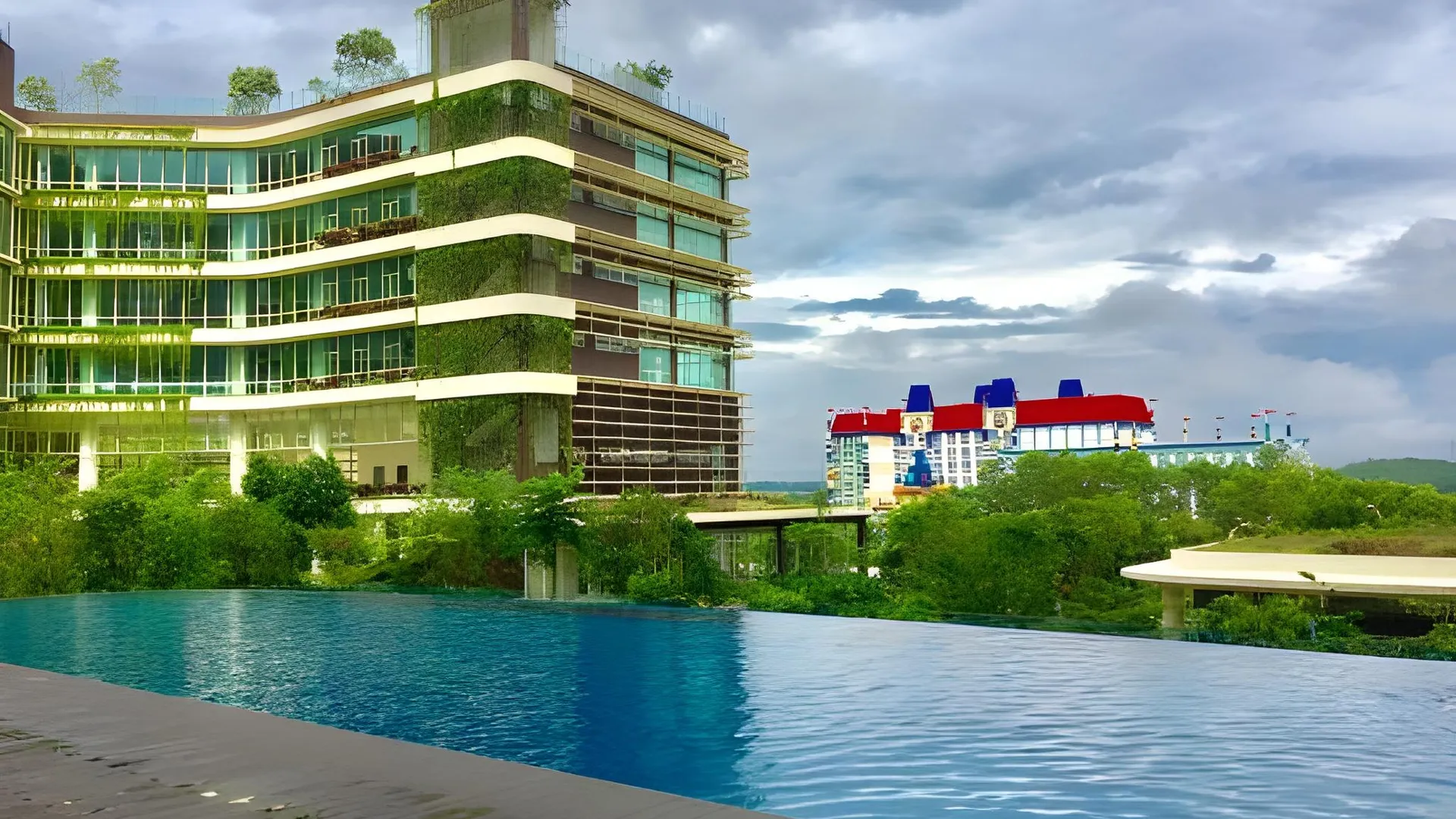 조호바루 / 조호르바루 서머셋 메디니 이스칸다르 푸테리  4성급 호텔 스위트룸