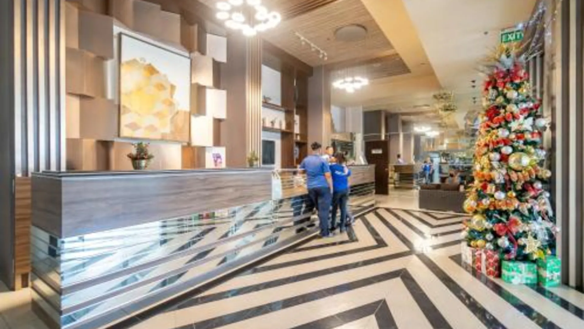 세부 세부 시티의 아파트먼트 (25m², 침실 1개, 프라이빗 욕실 1개) 4성급 싱글룸 로비