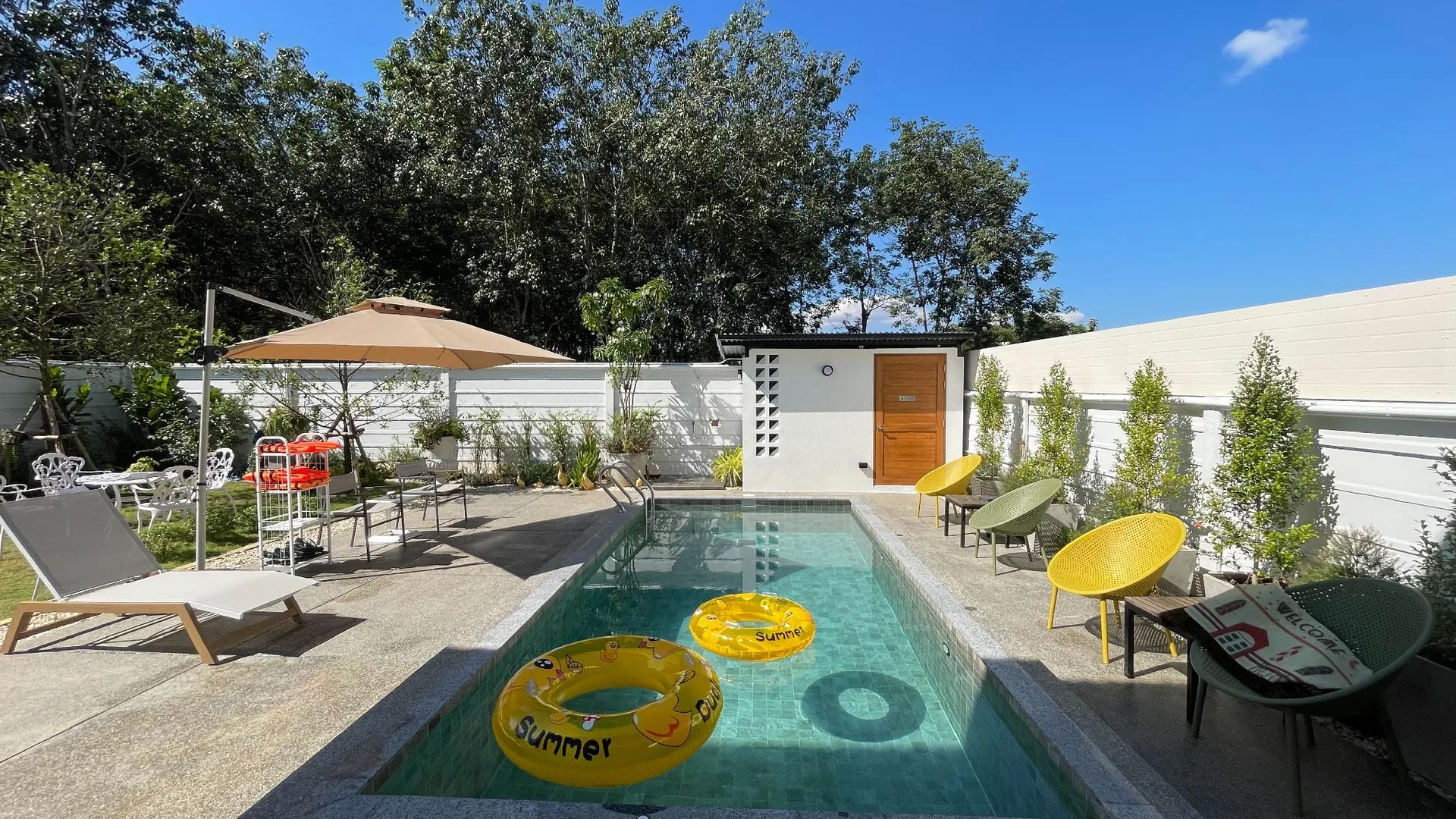 치앙라이 림꼭의 빌라 (m², 침실 3개, 프라이빗 욕실 3개) 4성급 싱글룸 객실