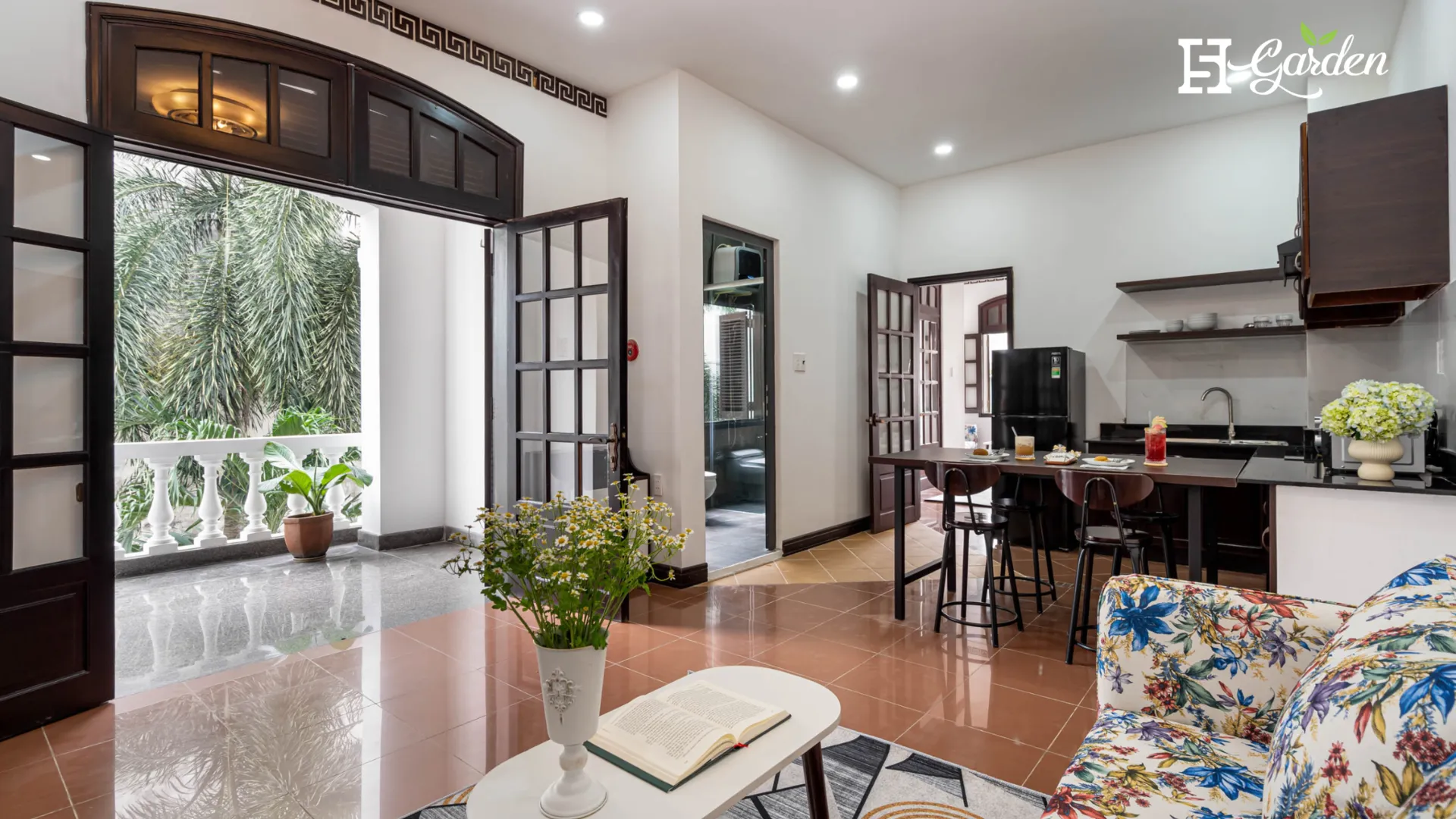 호치민 5H 가든 3성급 호텔 로비