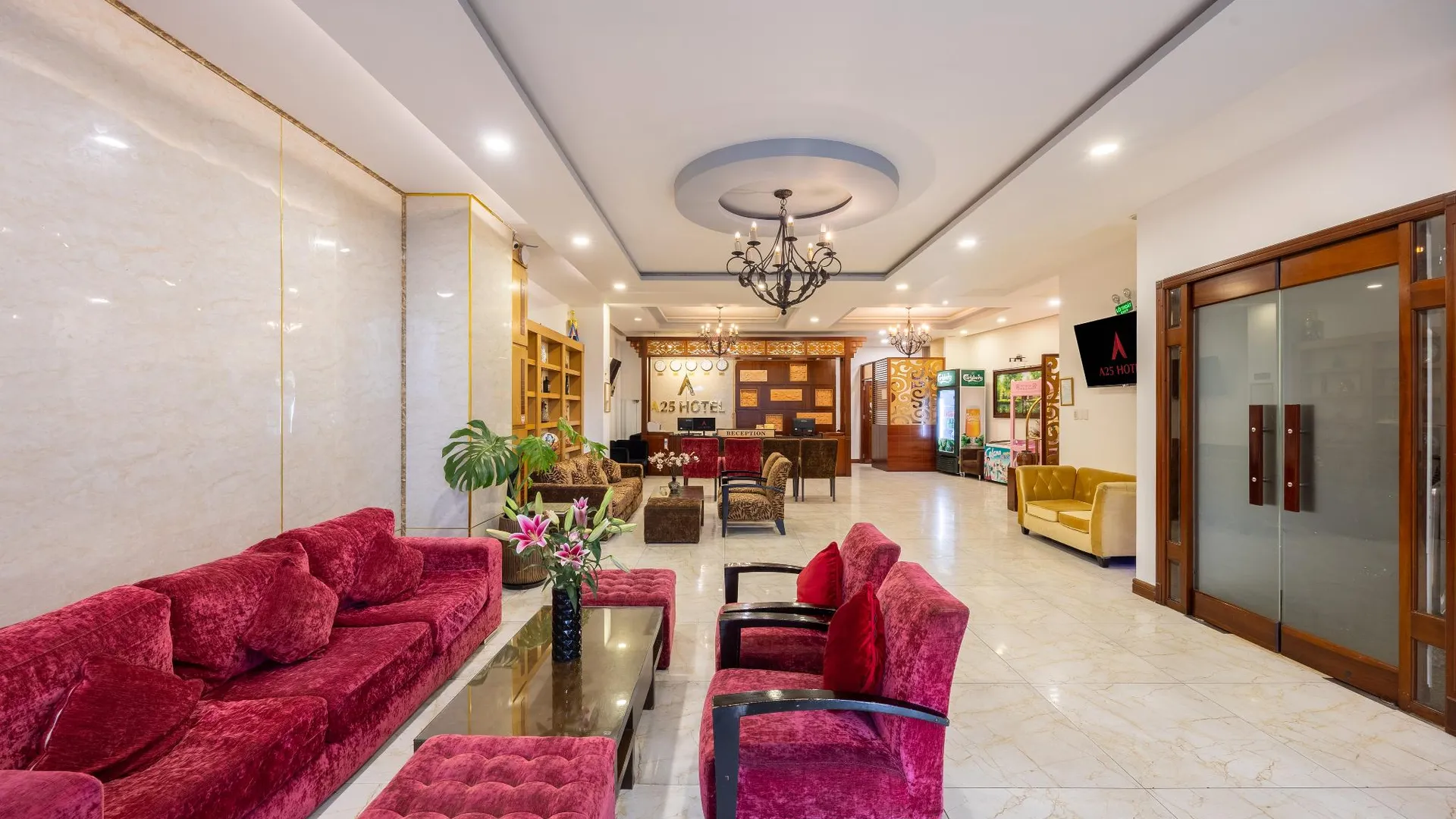 호치민 A25 호텔 - 20 부이 티 쑤언 3성급 호텔 로비