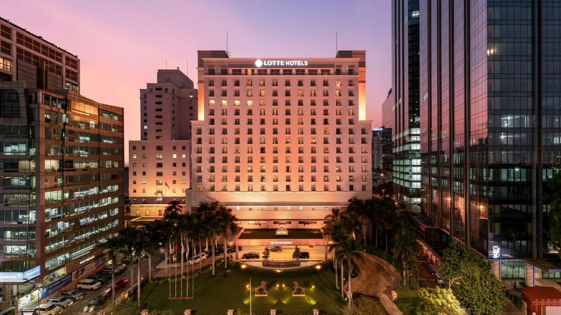 호치민 롯데호텔사이공 5성급 호텔 객실