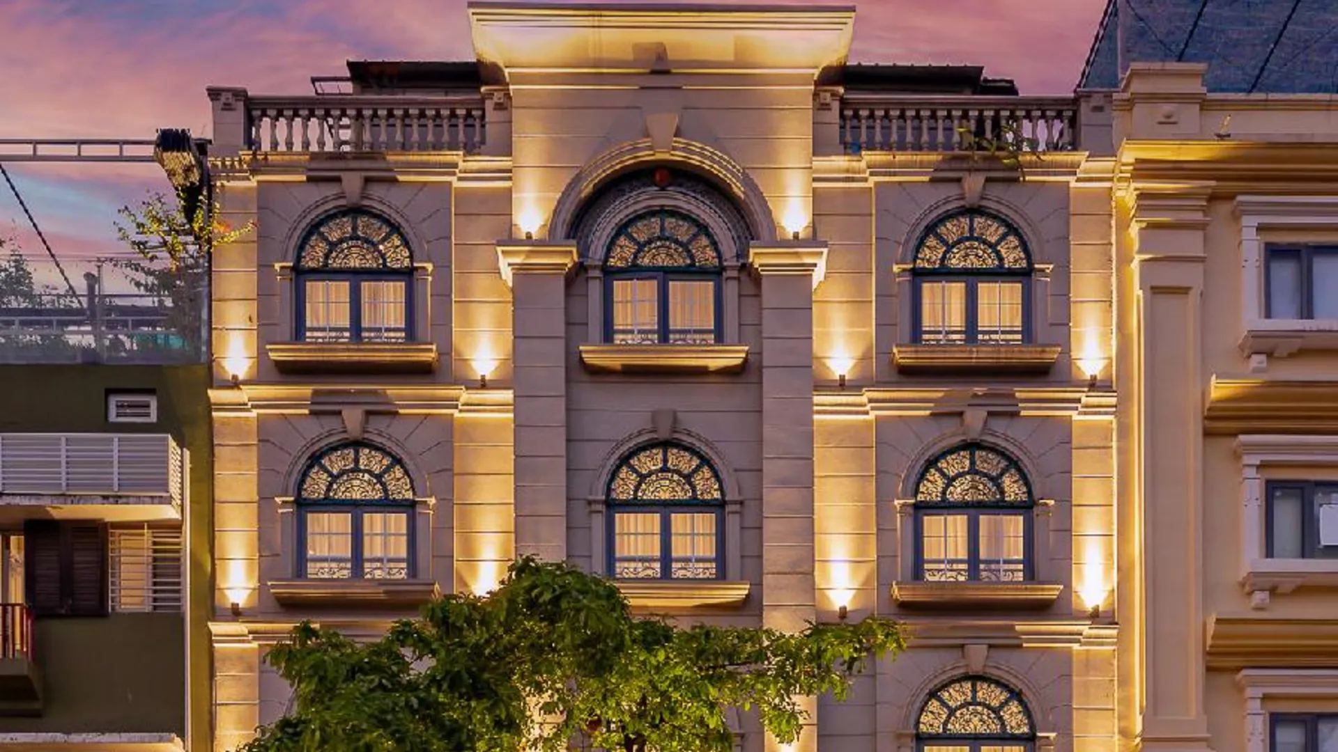 호치민 골든 스타 아파트먼트 앤 호텔 5성급 호텔 객실