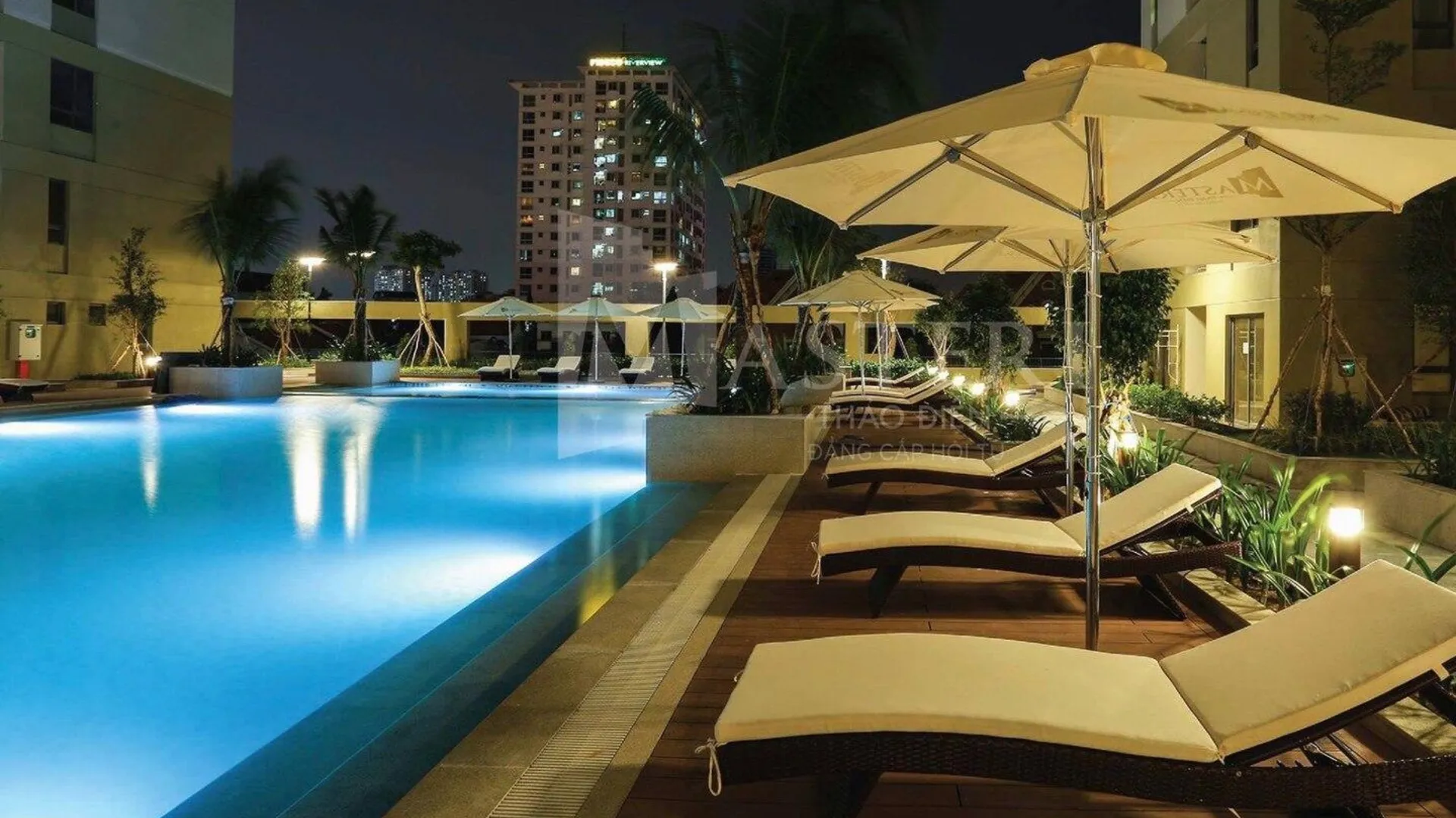 호치민 2군의 아파트먼트 (60m², 침실 2개, 프라이빗 욕실 2개) 3성급 싱글룸 로비