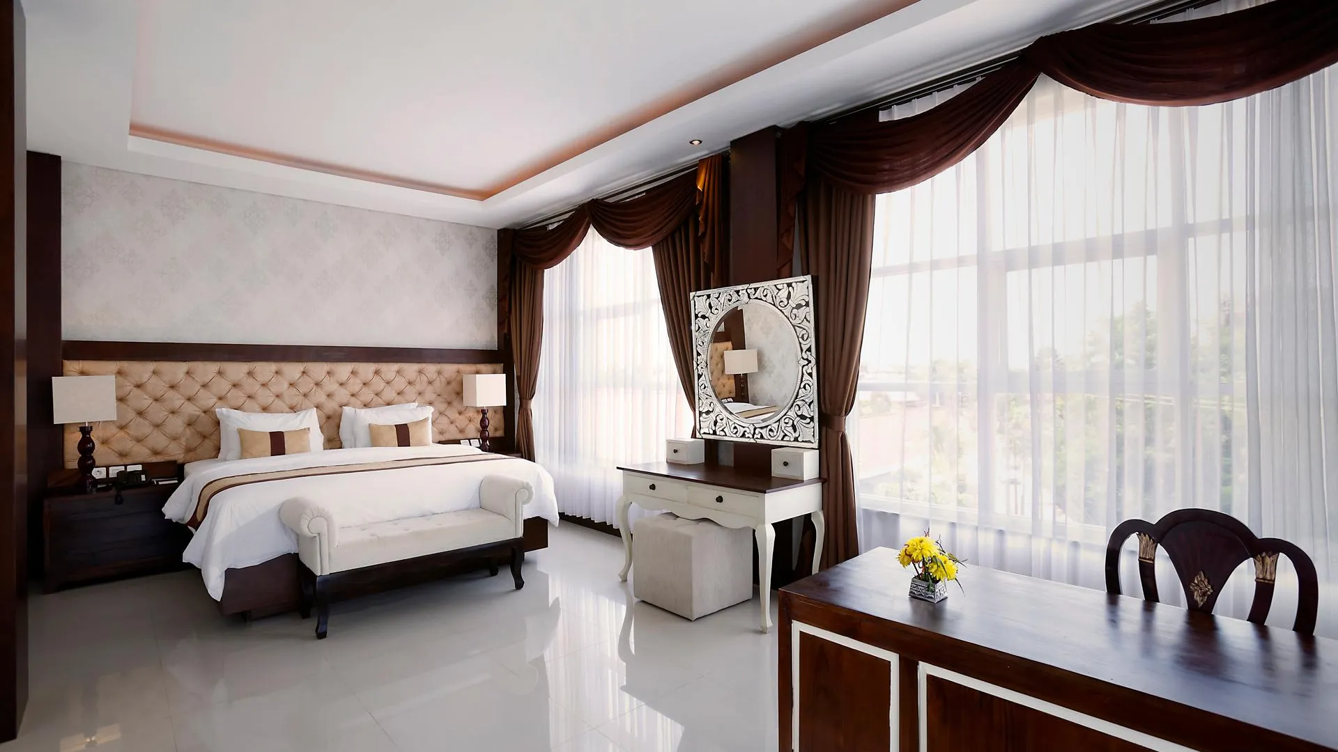 발리 비살라 부티크 스위트 4성급 호텔 스위트룸