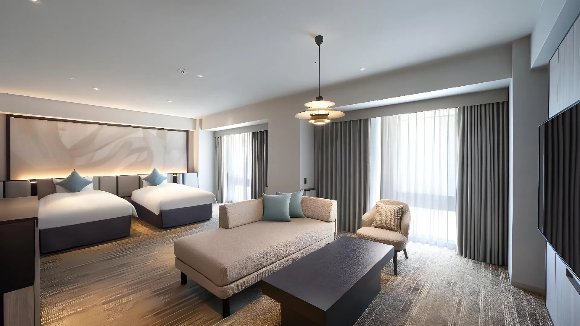 오사카 오리엔탈 호텔 유니버설 시티 4성급 호텔 스위트룸