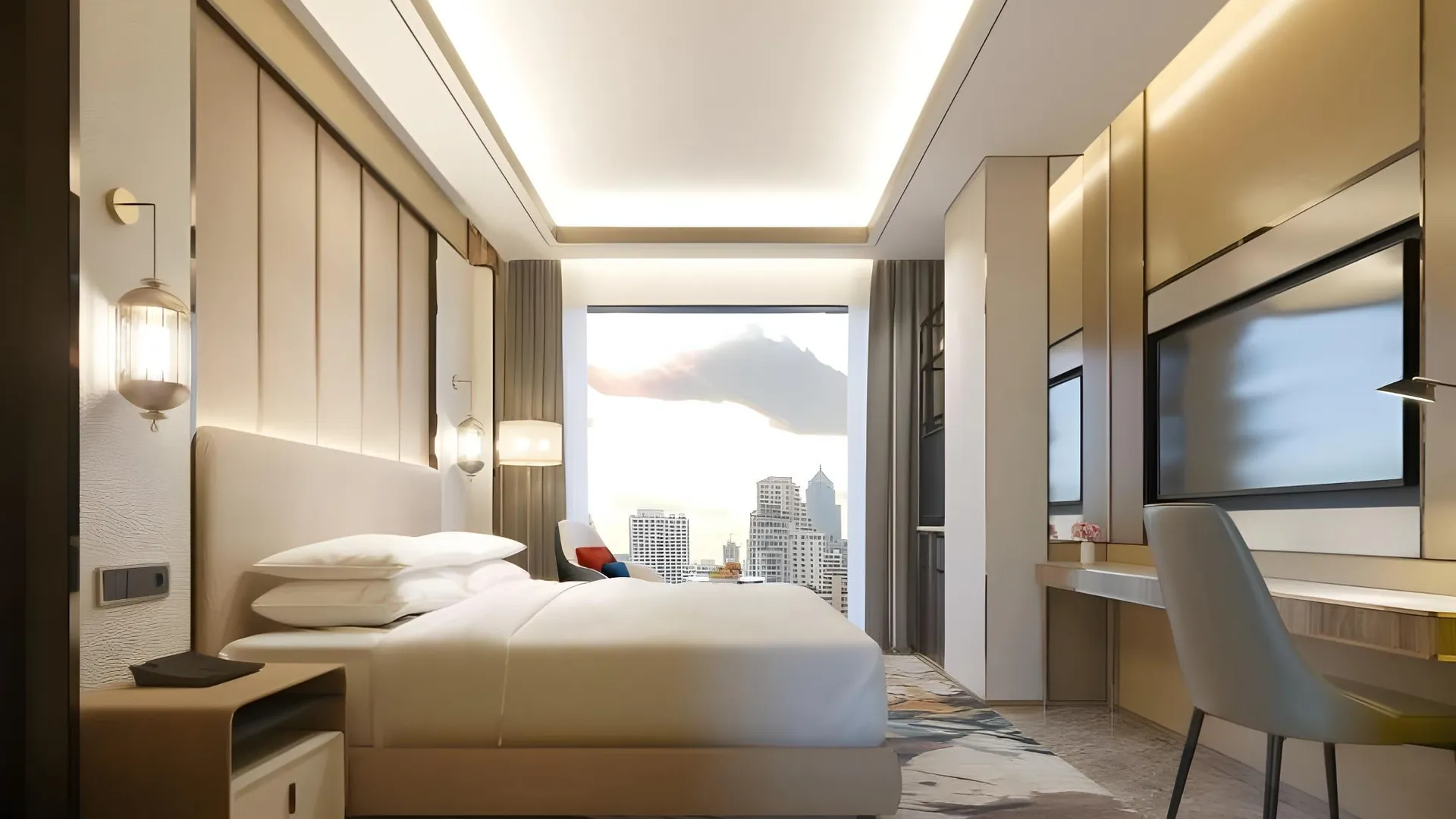 방콕 사말라 호텔 방콕 4성급 호텔 스위트룸