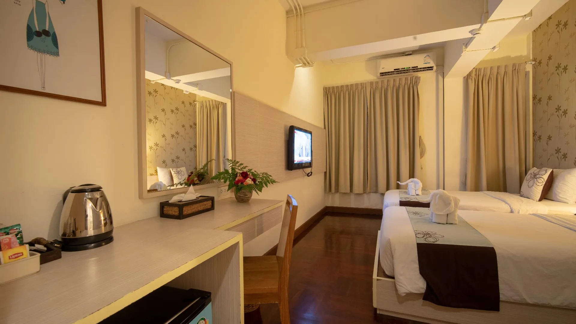 방콕 타라디 부티크-빌라 차차 카오산 람부뜨리 3성급 호텔 부대시설