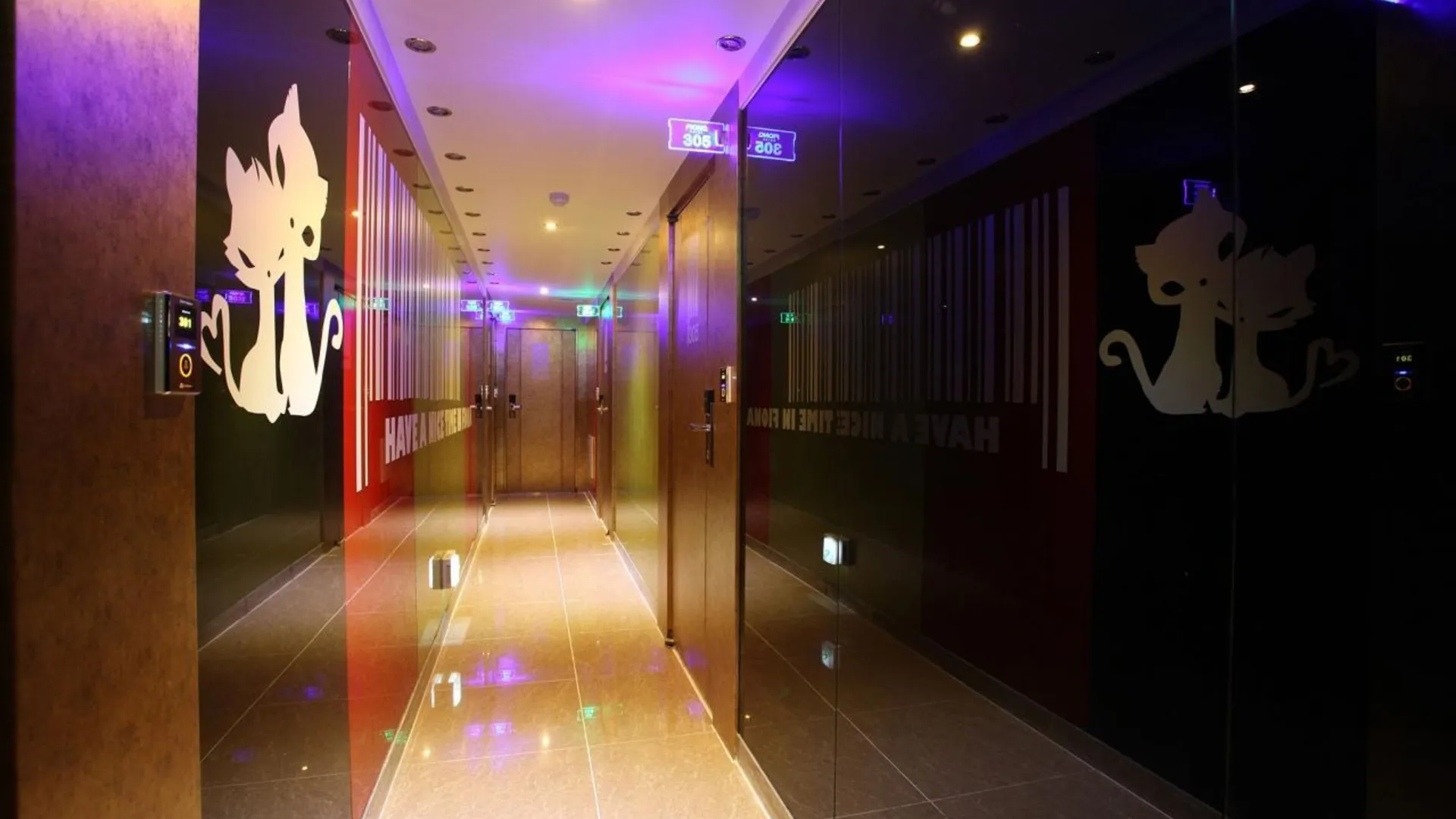 서울 신촌 피오나 호텔 전망