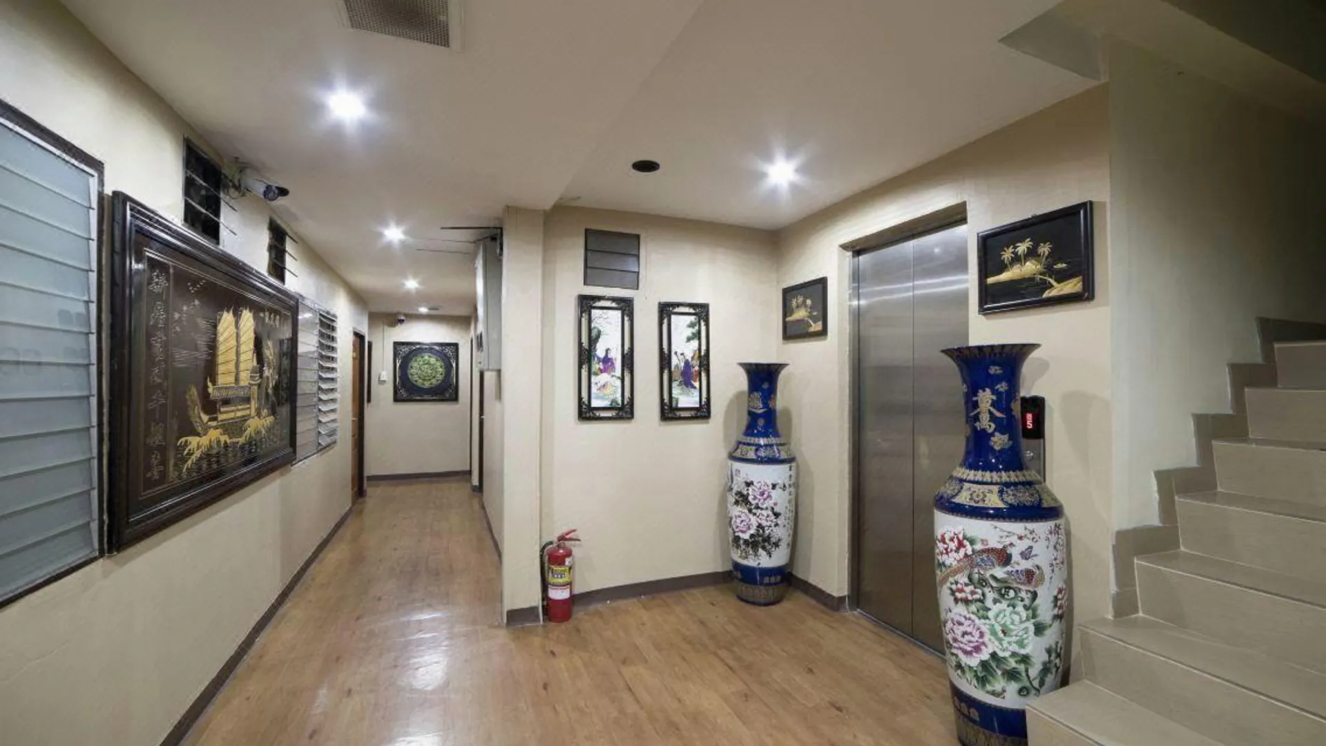 방콕 롱주 게스트하우스 2성급 호텔 레스토랑