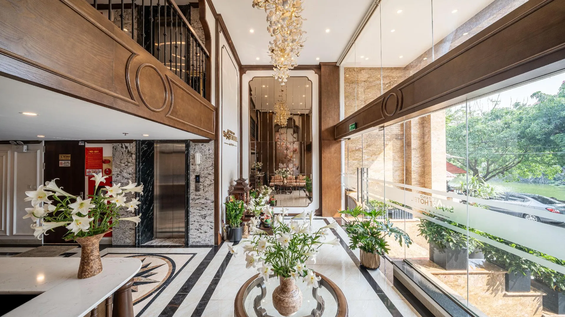 하노이 레전드 스마트 호텔 3성급 호텔 로비