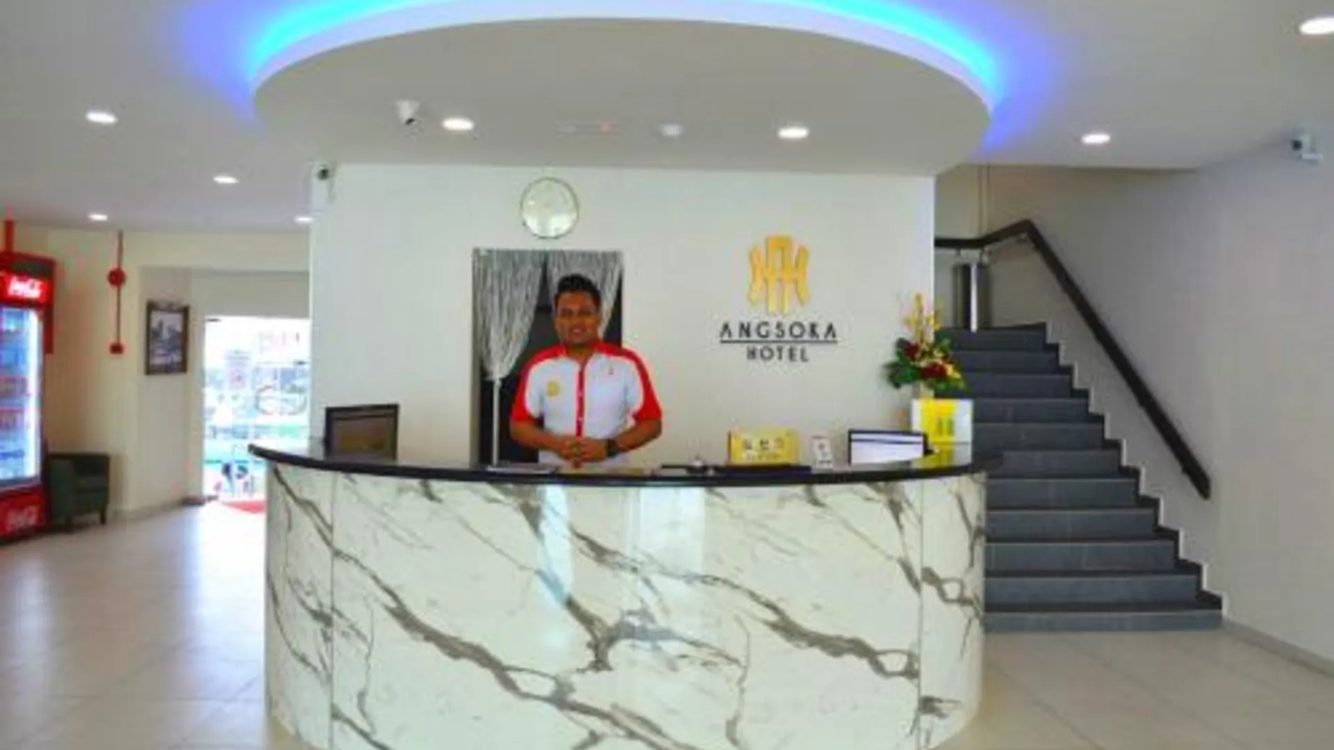 틀룩인탄 앙소카 호텔 텔루크 인탄 3성급 호텔 외관