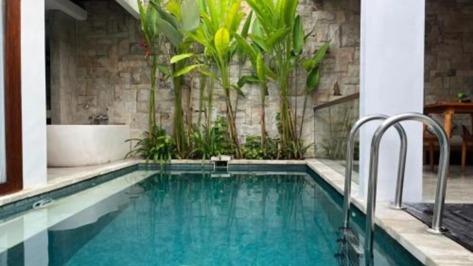 발리 Danka Villa Sanur 4성급 싱글룸 전망