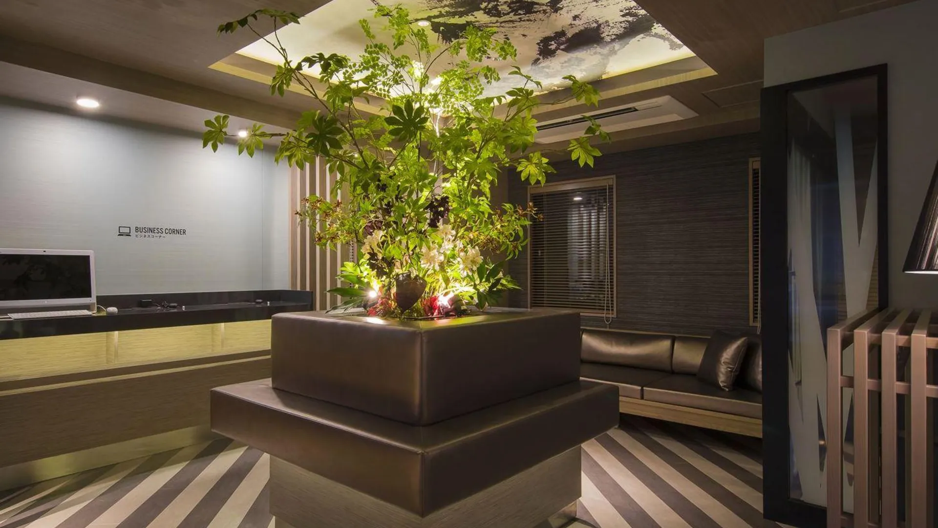 도쿄 / 동경 호텔 안 츠키지 3성급 호텔 로비