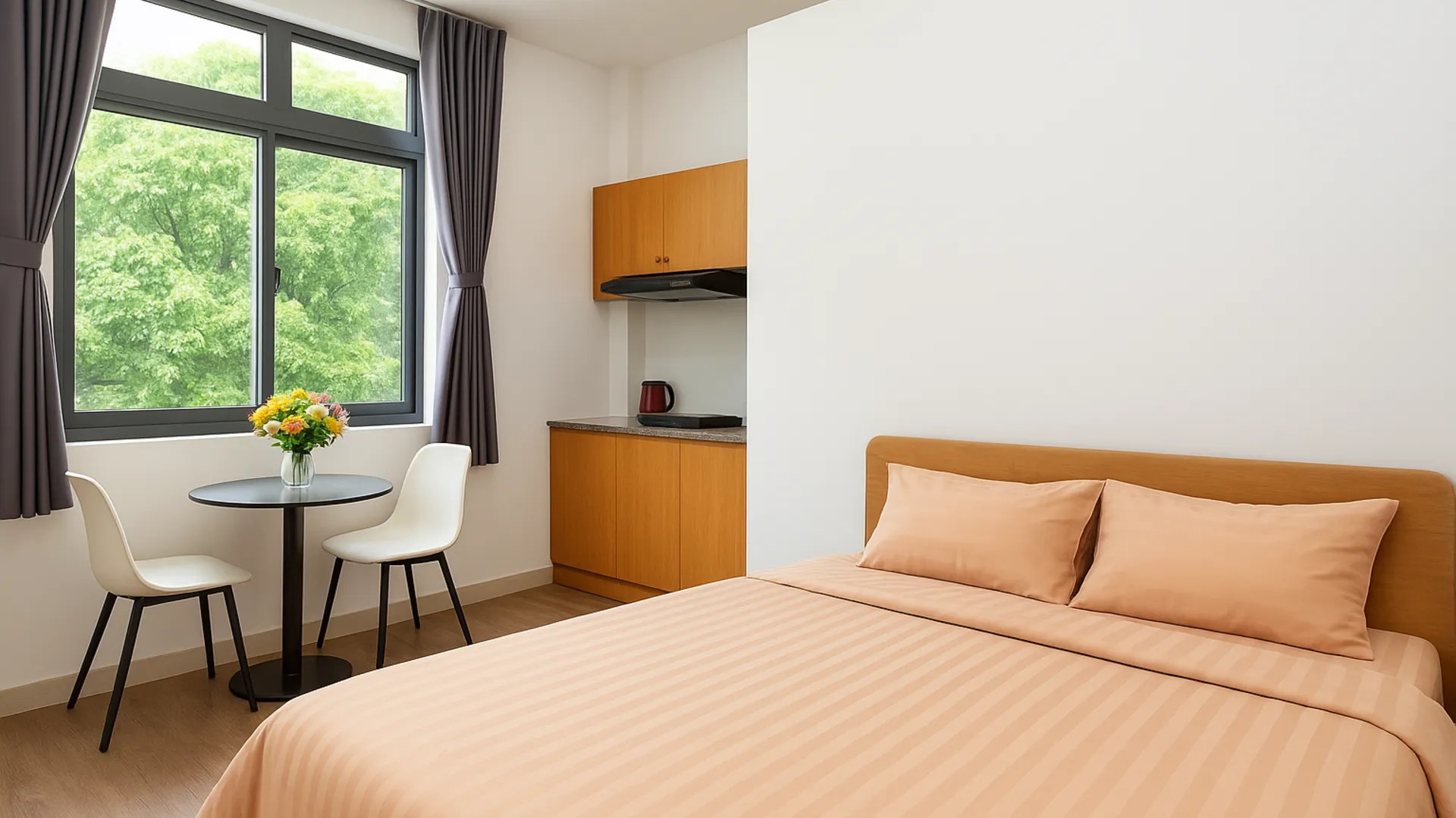 호치민 M 홈 사이공 3성급 호텔 객실