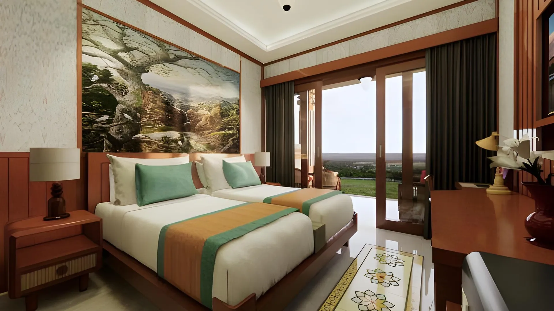 발리 더 아티니 디지와 우붓 3성급 호텔 스위트룸