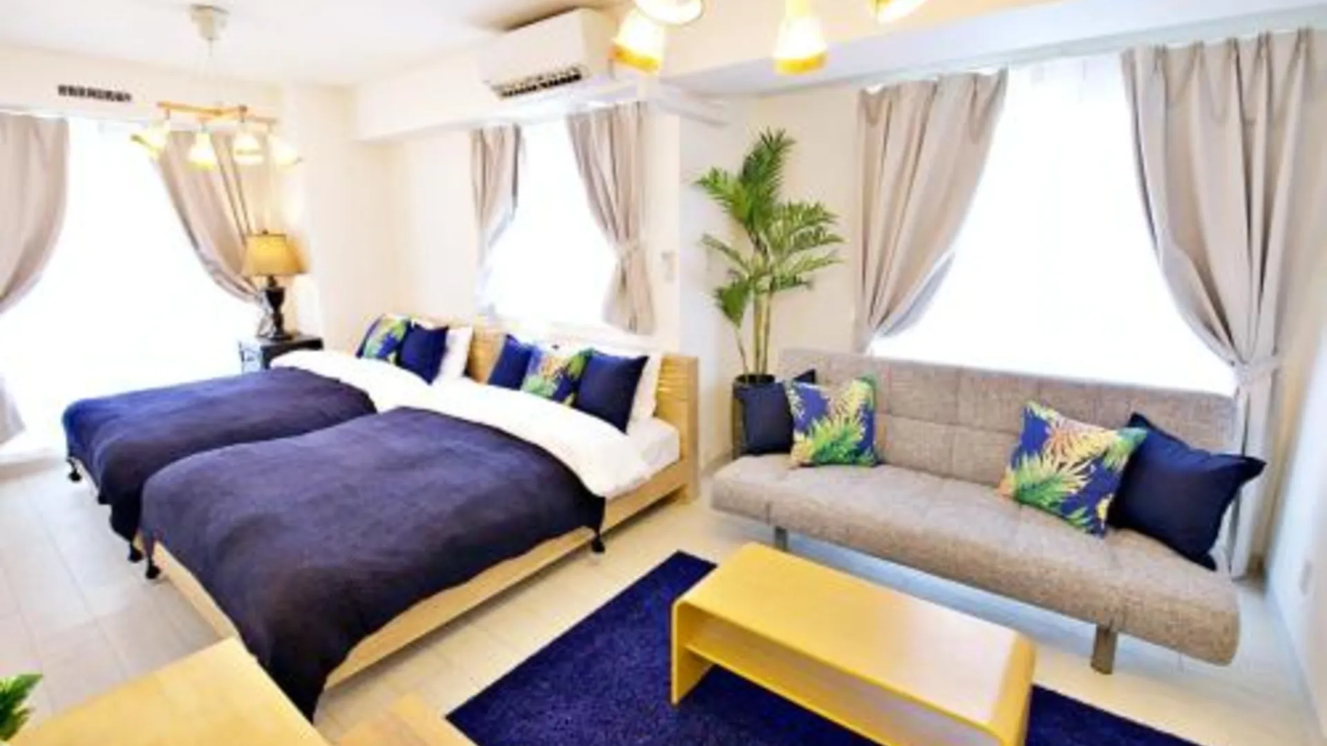 오키나와 본섬 ゆかるひ前島４F 2성급 싱글룸 객실