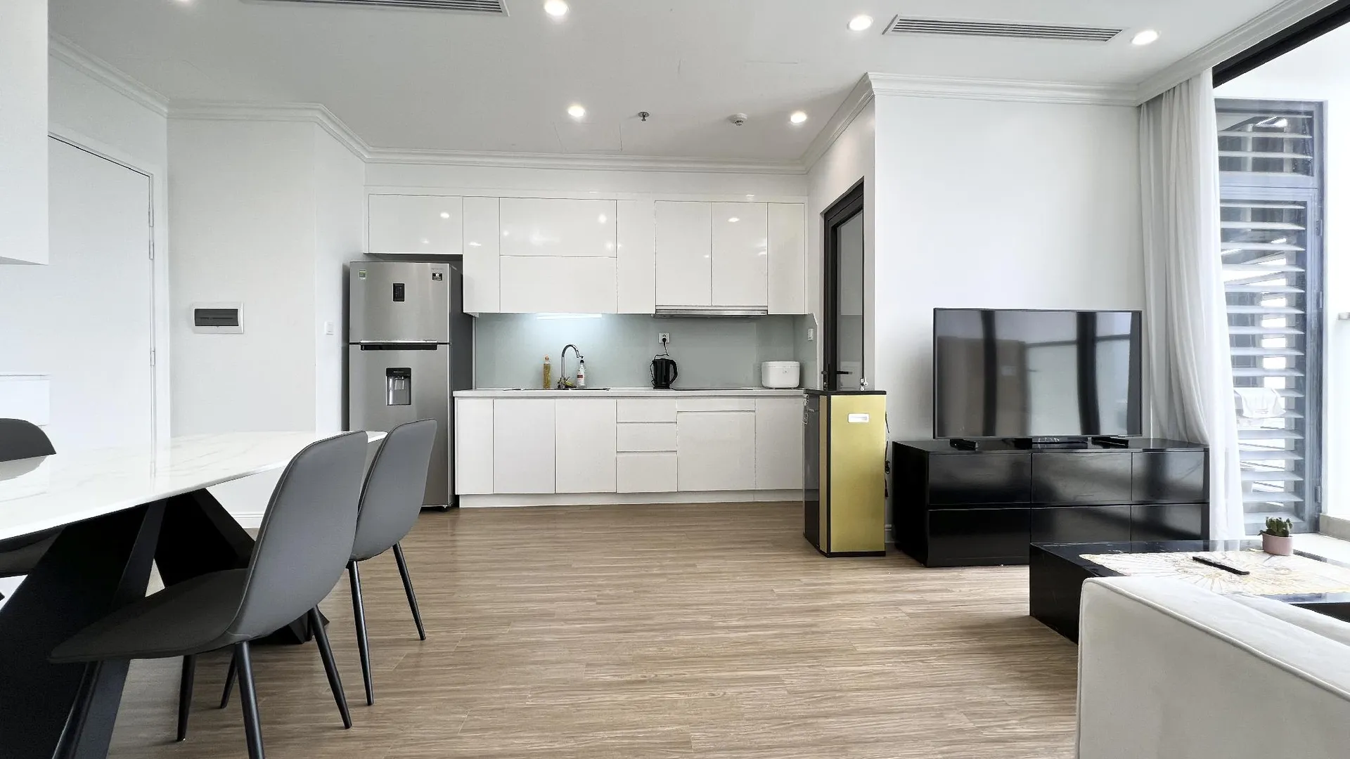 하노이 미딘의 아파트먼트 (72m², 침실 2개, 프라이빗 욕실 2개) 4성급 싱글룸 객실