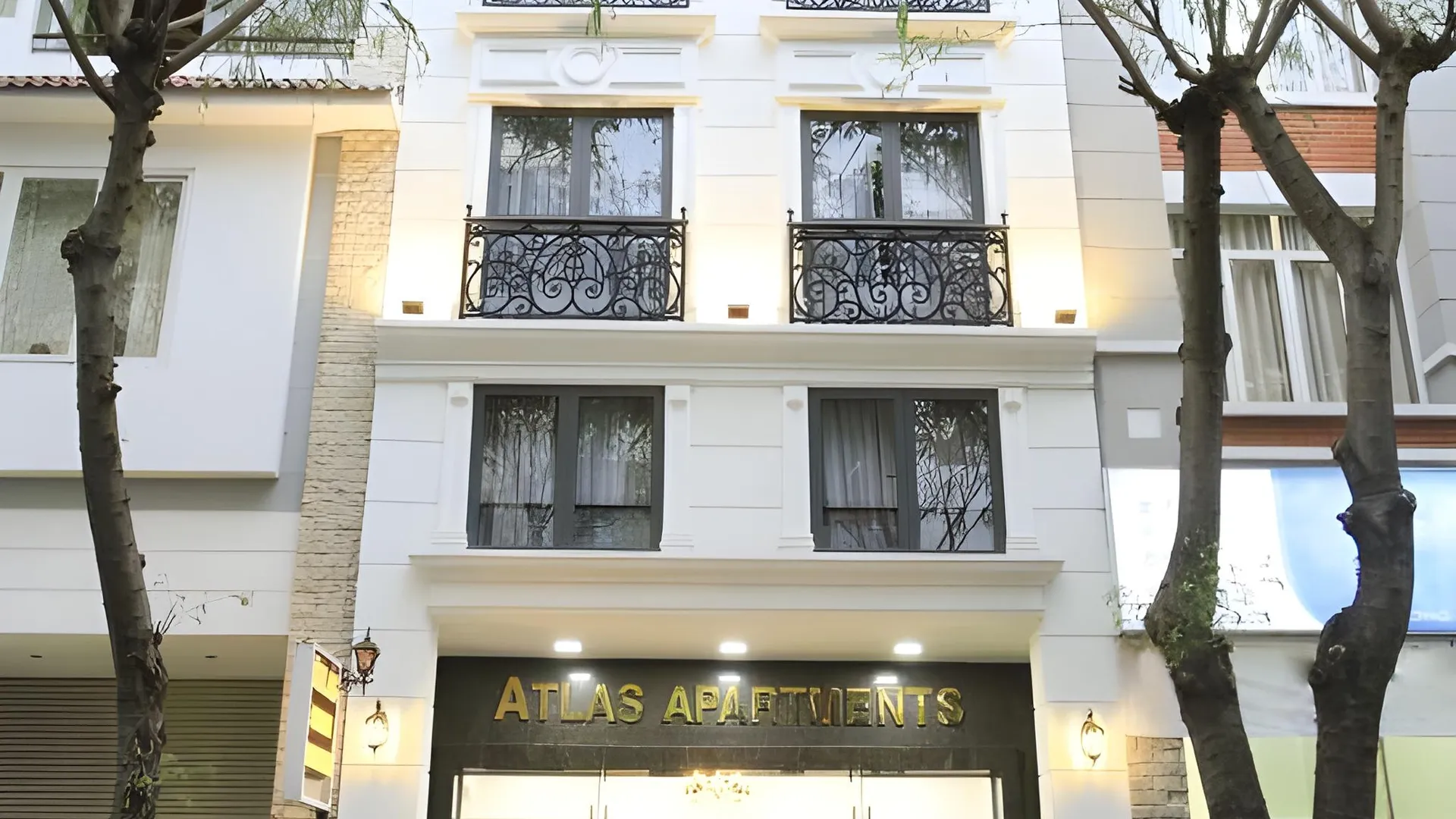 호치민 아틀라스 호텔 앤 아파트먼트 4성급 호텔 로비