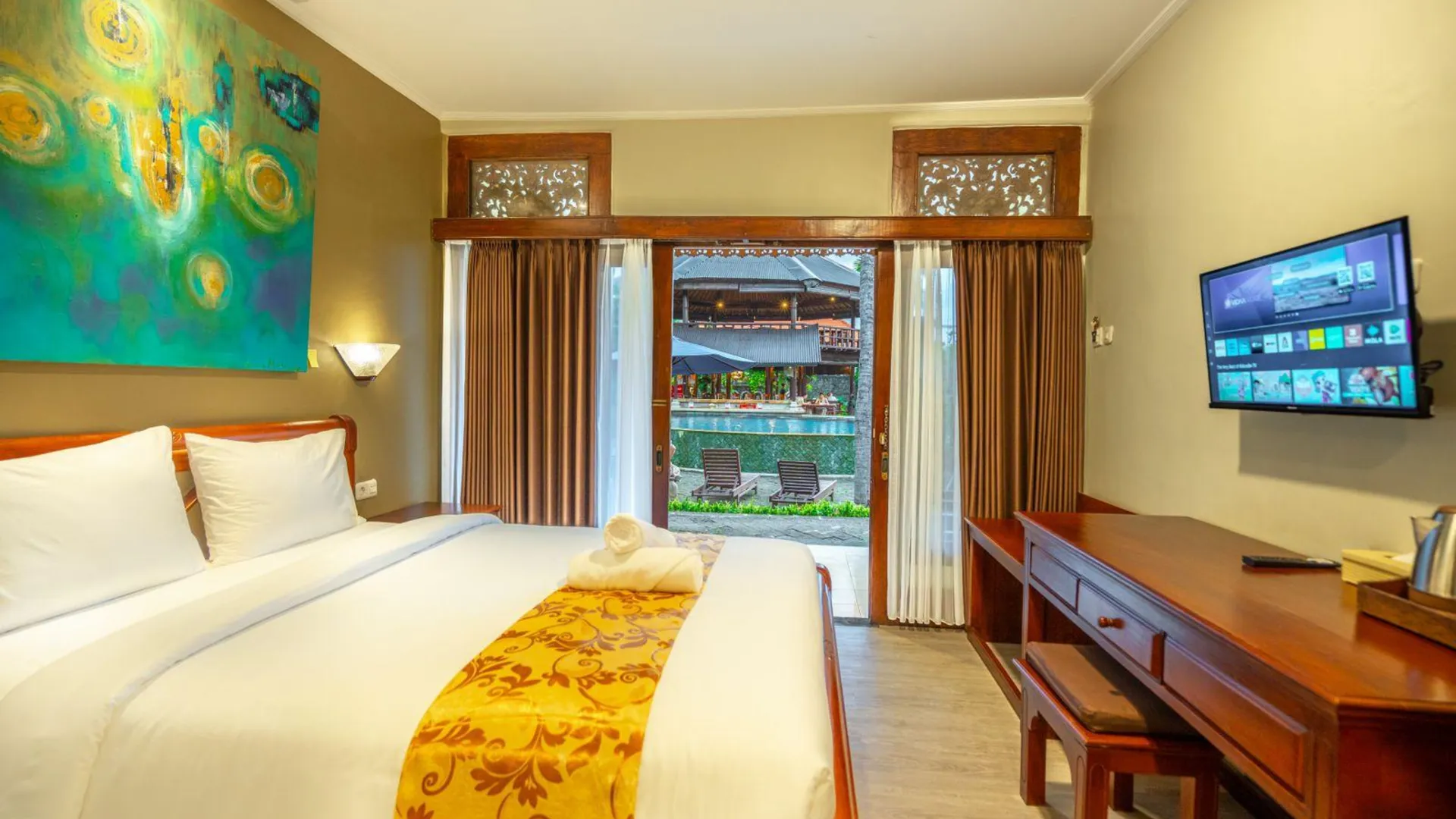 발리 더 센트럴 로비나 3성급 호텔 스위트룸