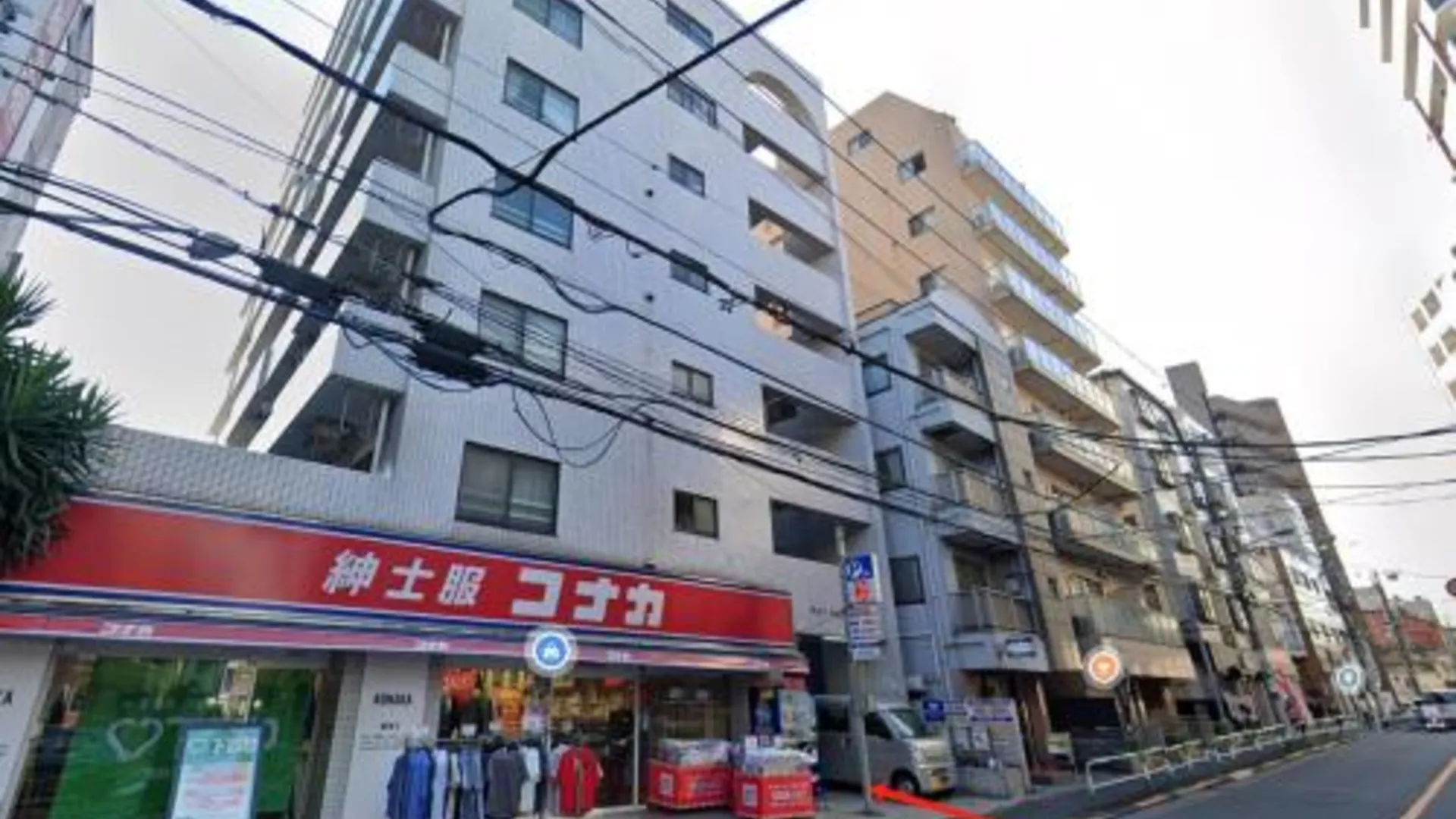 도쿄 / 동경 2th floor with elevator 3min walk from Koma Gome on the Yamanote Line 2 rooms and 1 living room, max 3성급 싱글룸 부대시설