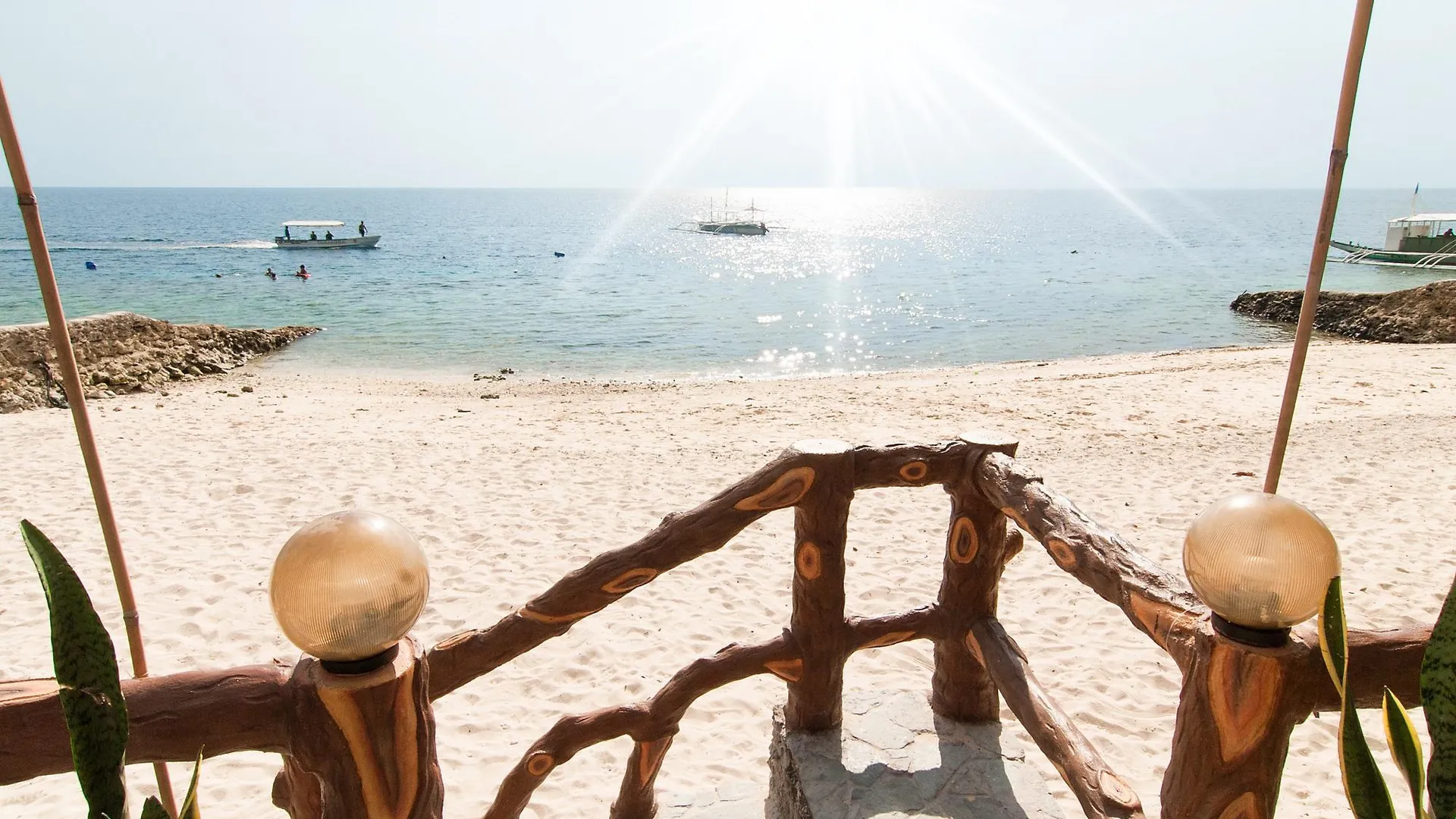 세부 수미시드 로지 1성급 호텔 레스토랑