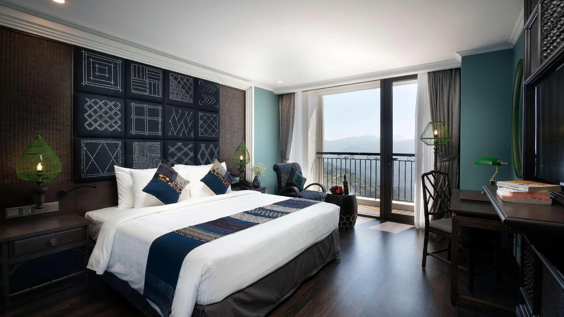 사파 피스타치오 호텔 사파 4성급 호텔 전망