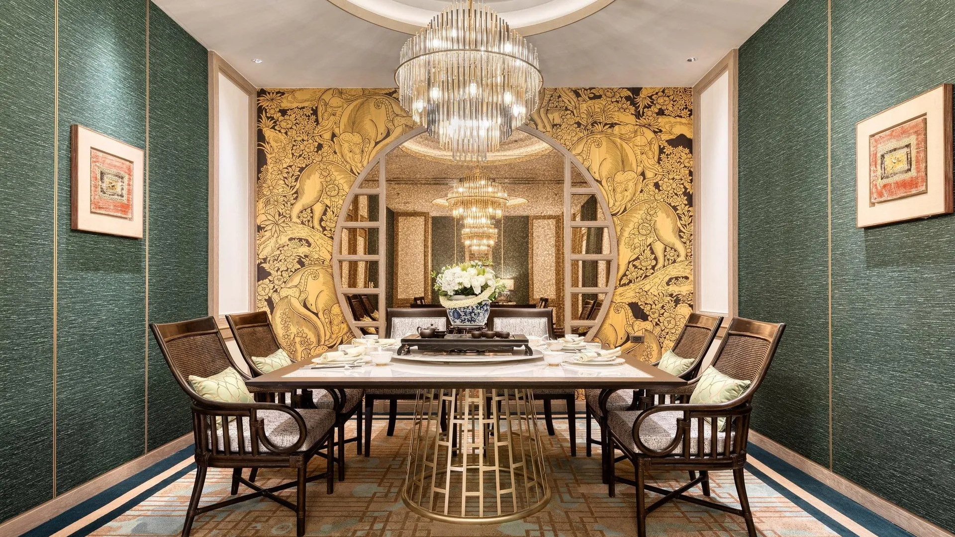 방콕 더 아테네 호텔 럭셔리 컬렉션 방콕 5성급 호텔 레스토랑