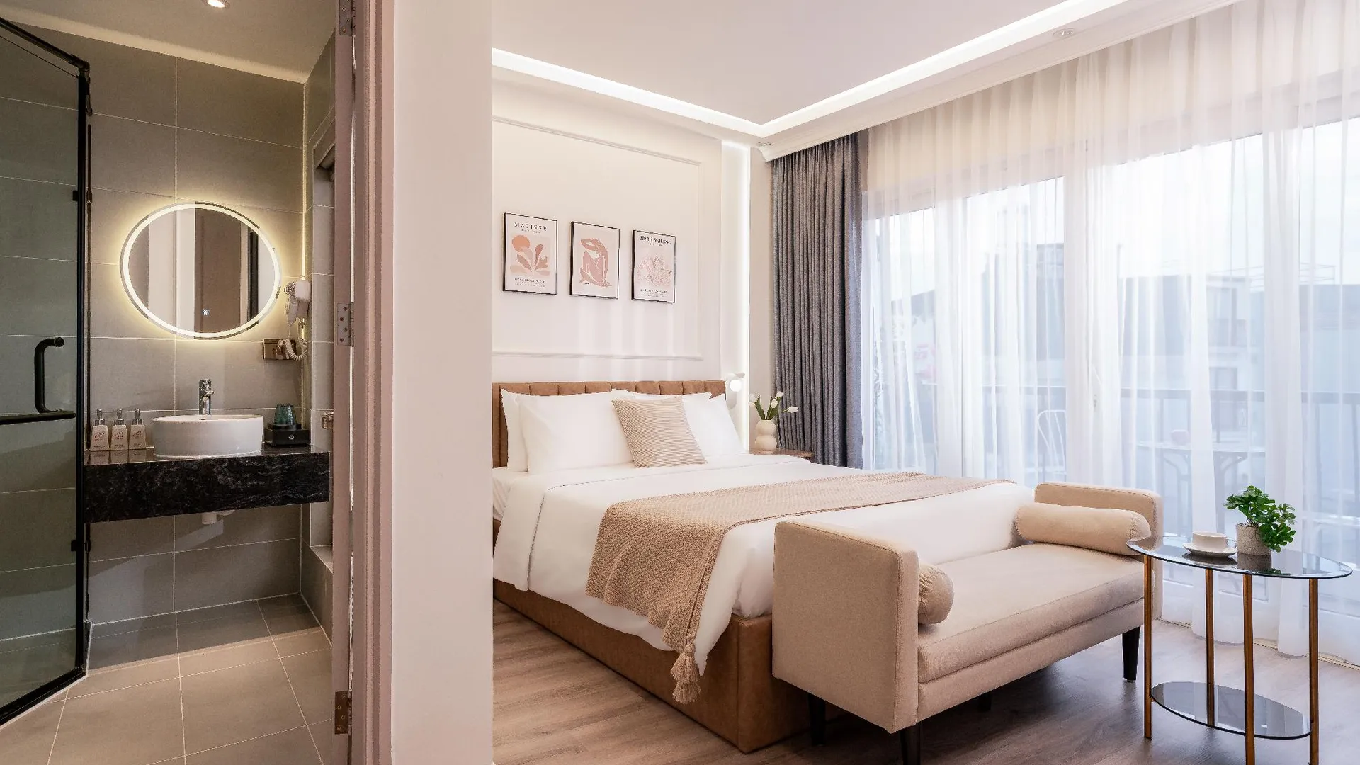 하노이 키패드 호텔 - 29 항맘 3성급 호텔 객실