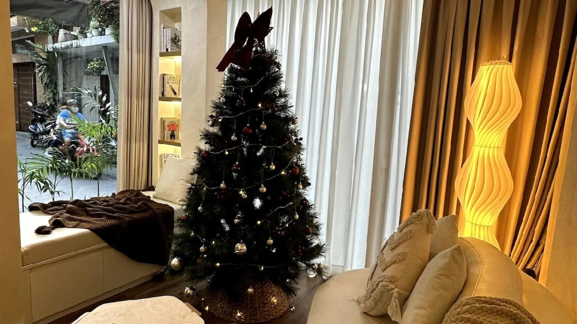 호치민 5군의 아파트먼트 (50m², 침실 1개, 프라이빗 욕실 1개) 4성급 싱글룸 객실