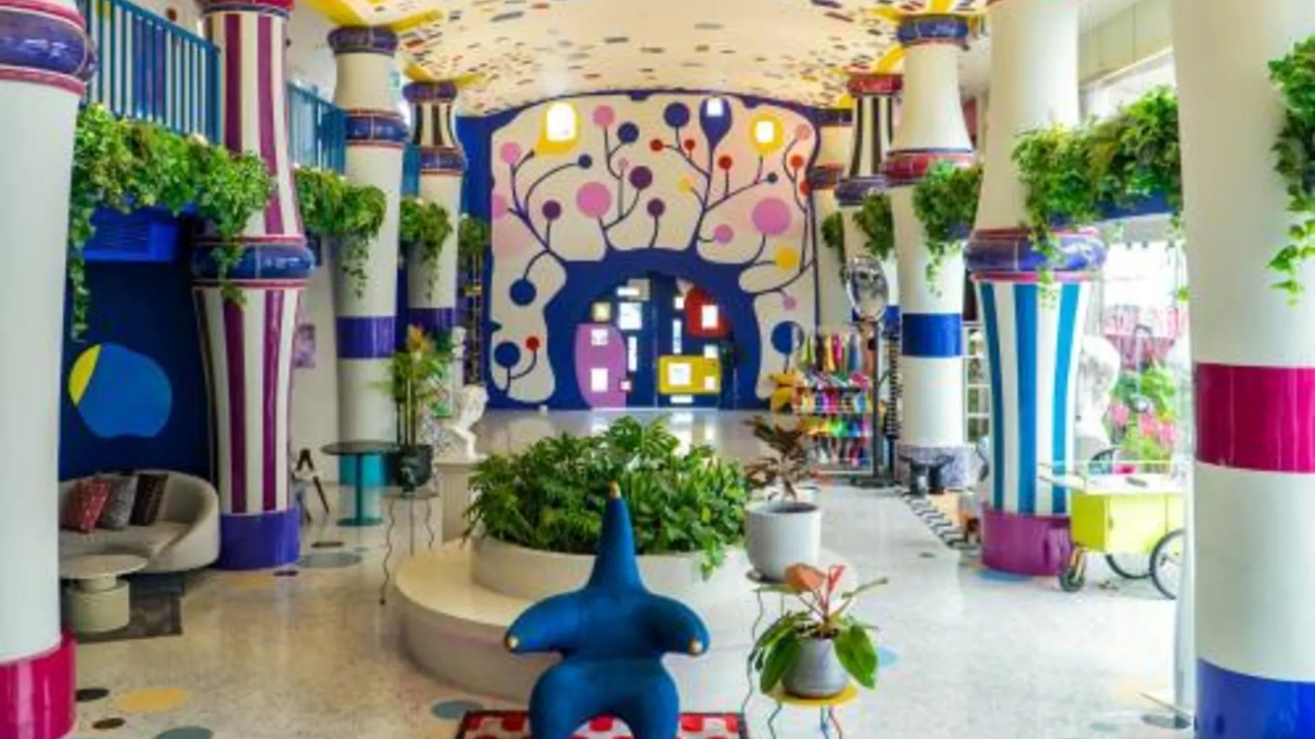 방콕 더 피그 로비 방콕 4성급 호텔 전망