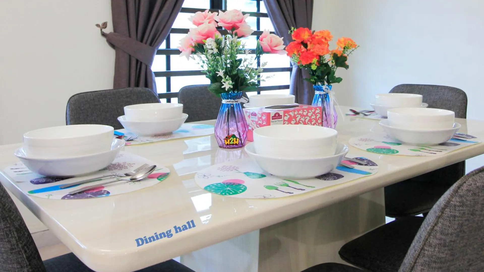 이포 타만 반다라야의 프라이빗 하우스 (200m², 침실 4개, 프라이빗 욕실 3개) 4성급 게스트하우스 로비