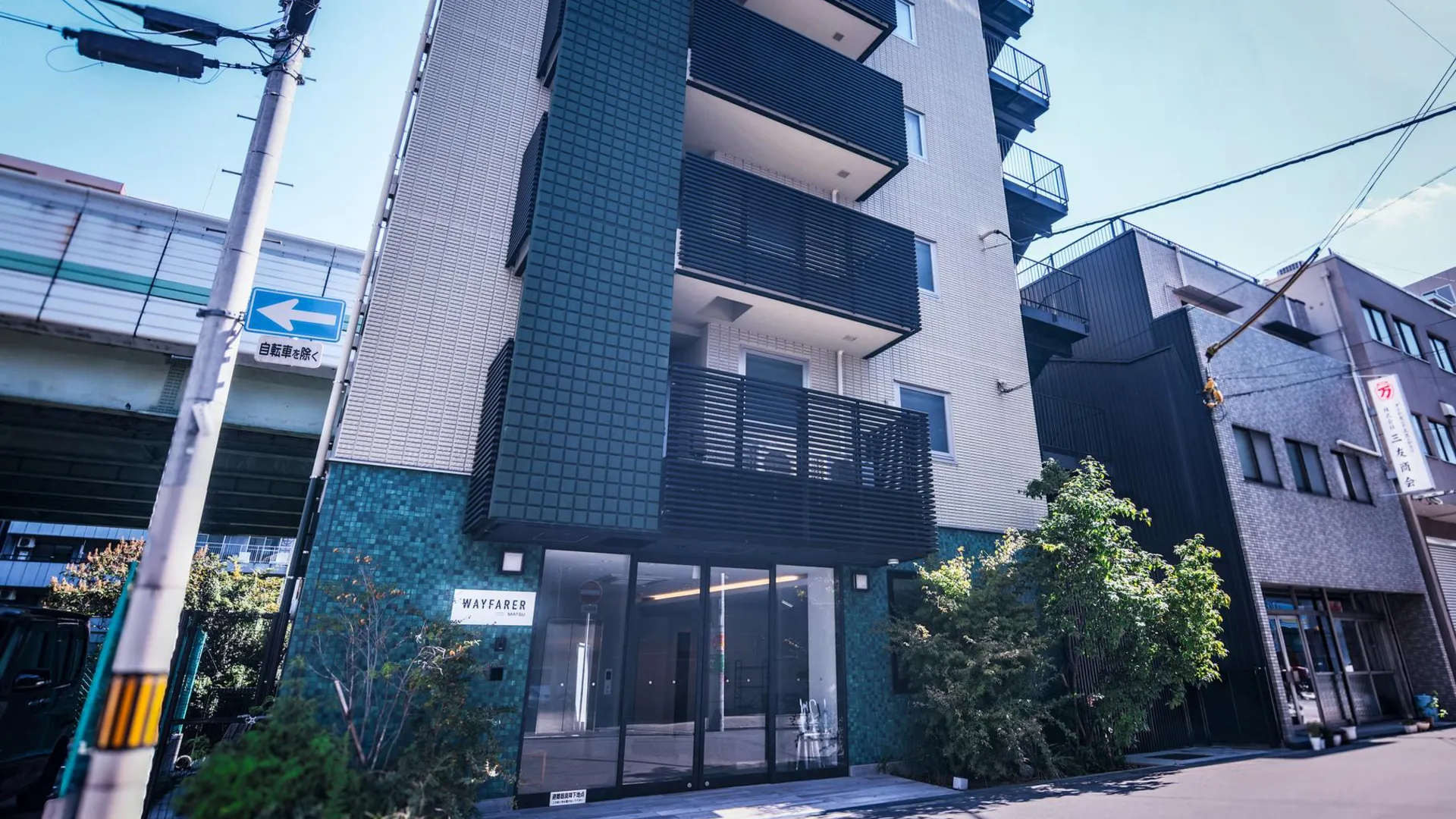 오사카 웨이페어러 마츠 3성급 호텔 외관