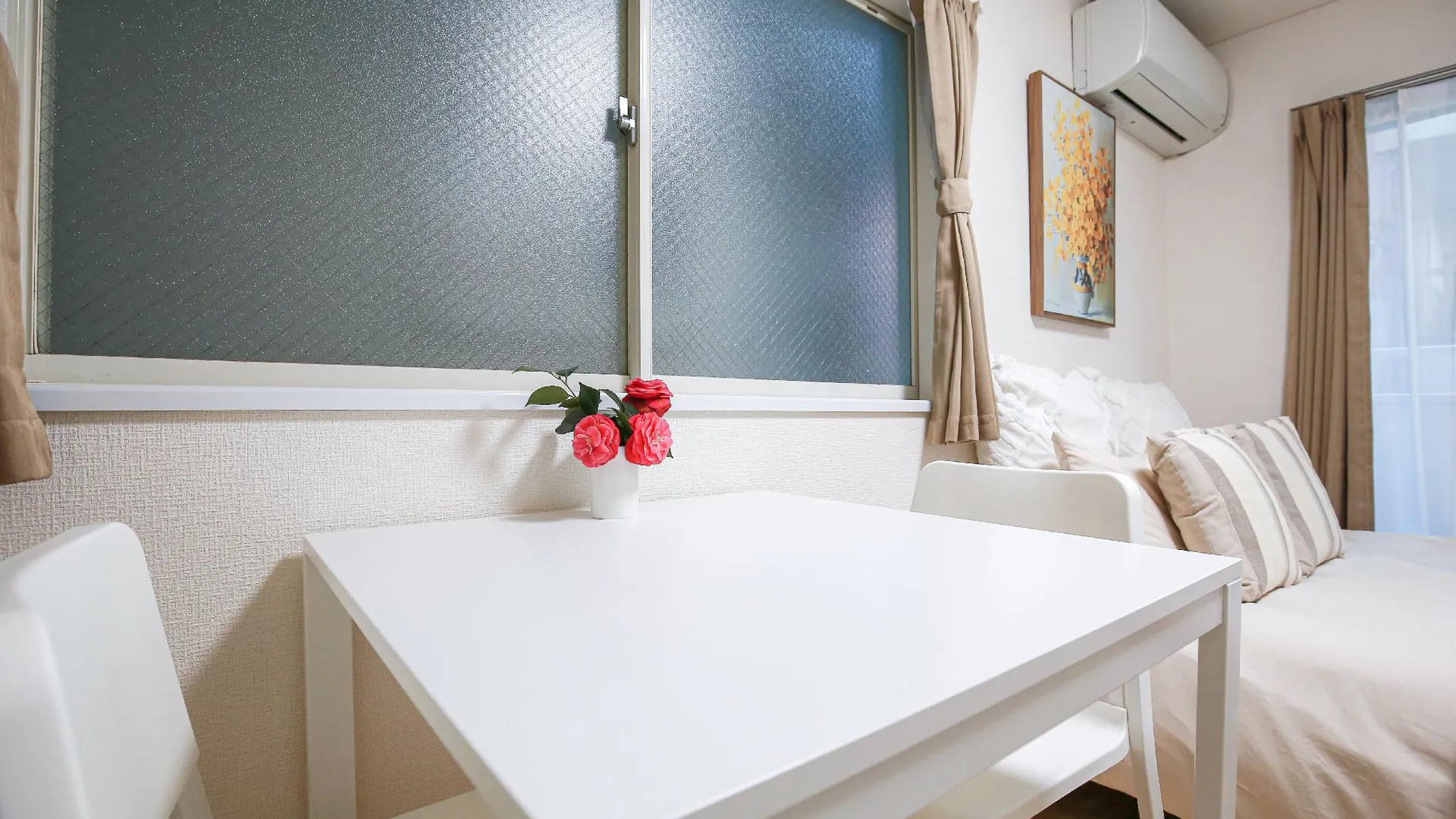 도쿄 / 동경 신주쿠의 아파트먼트 (25m², 침실 1개, 프라이빗 욕실 1개) 2성급 싱글룸 전망