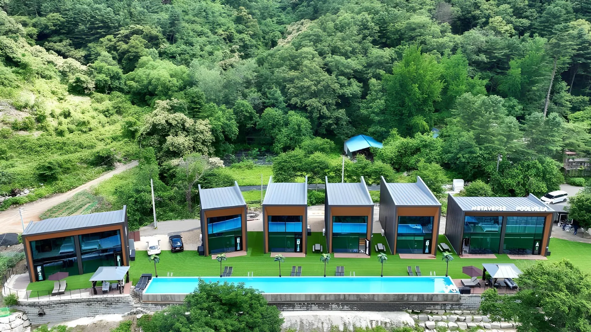 가평 메타버스 펜션 2성급 게스트하우스 로비