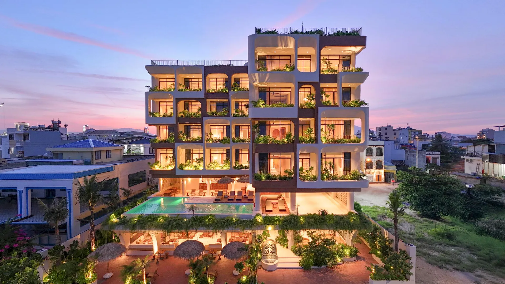 다낭 호텔 차바나 4성급 호텔 로비